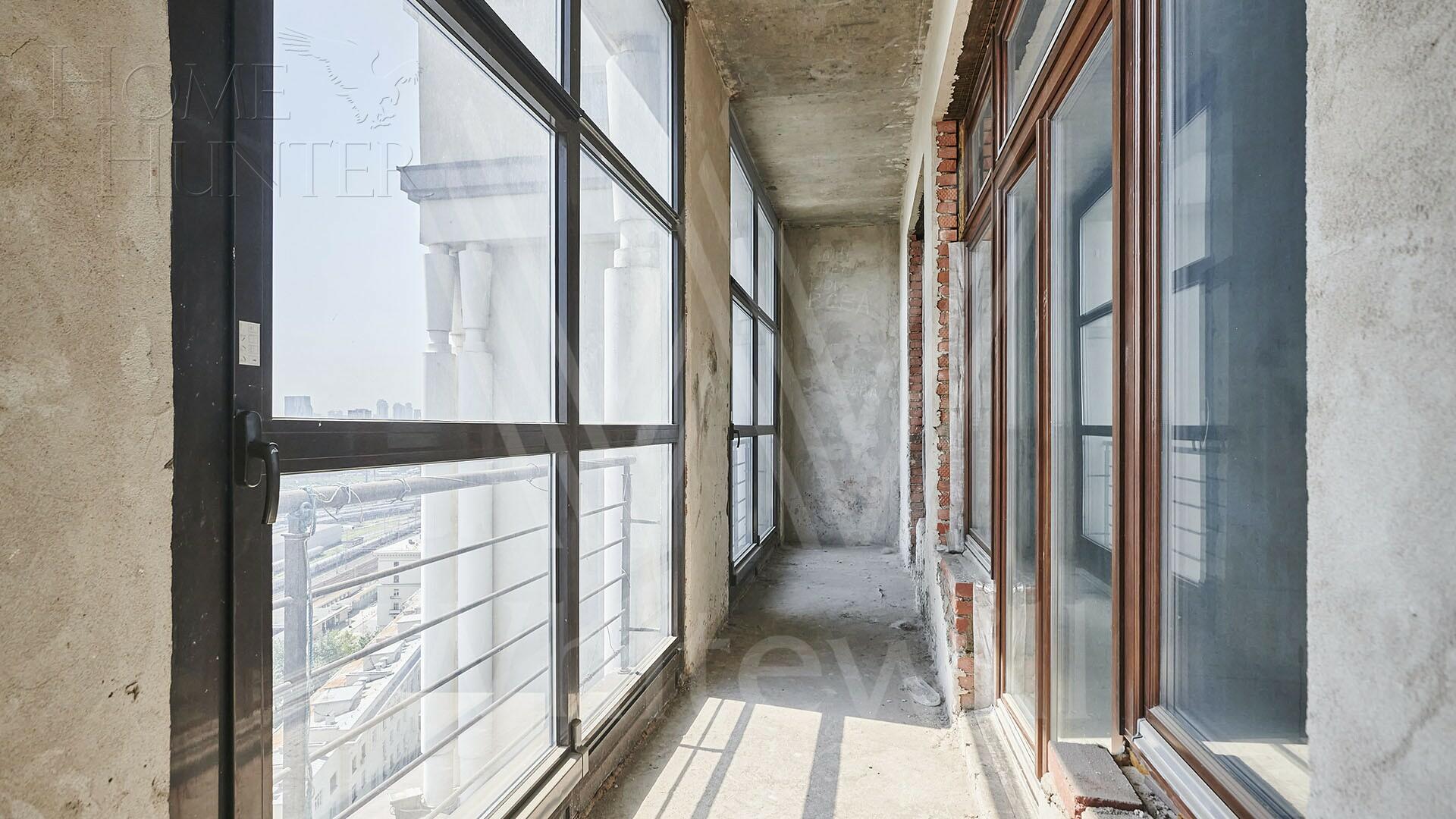 2-УРОВНЕВЫЙ ПЕНТХАУС БЕЗ ОТДЕЛКИ 227 М² НА 18 ЭТАЖЕ