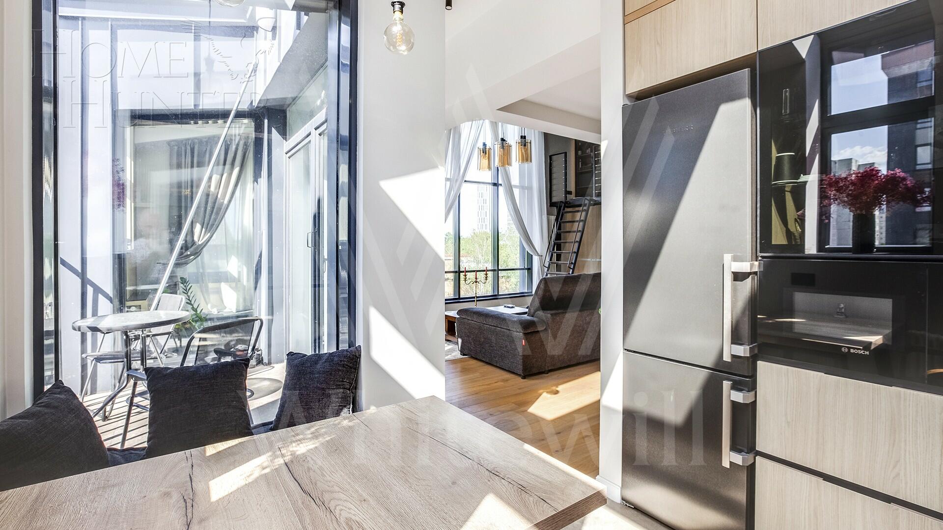 2-УРОВНЕВЫЕ АПАРТАМЕНТЫ С ОТДЕЛКОЙ 80 М² НА 4 ЭТАЖЕ