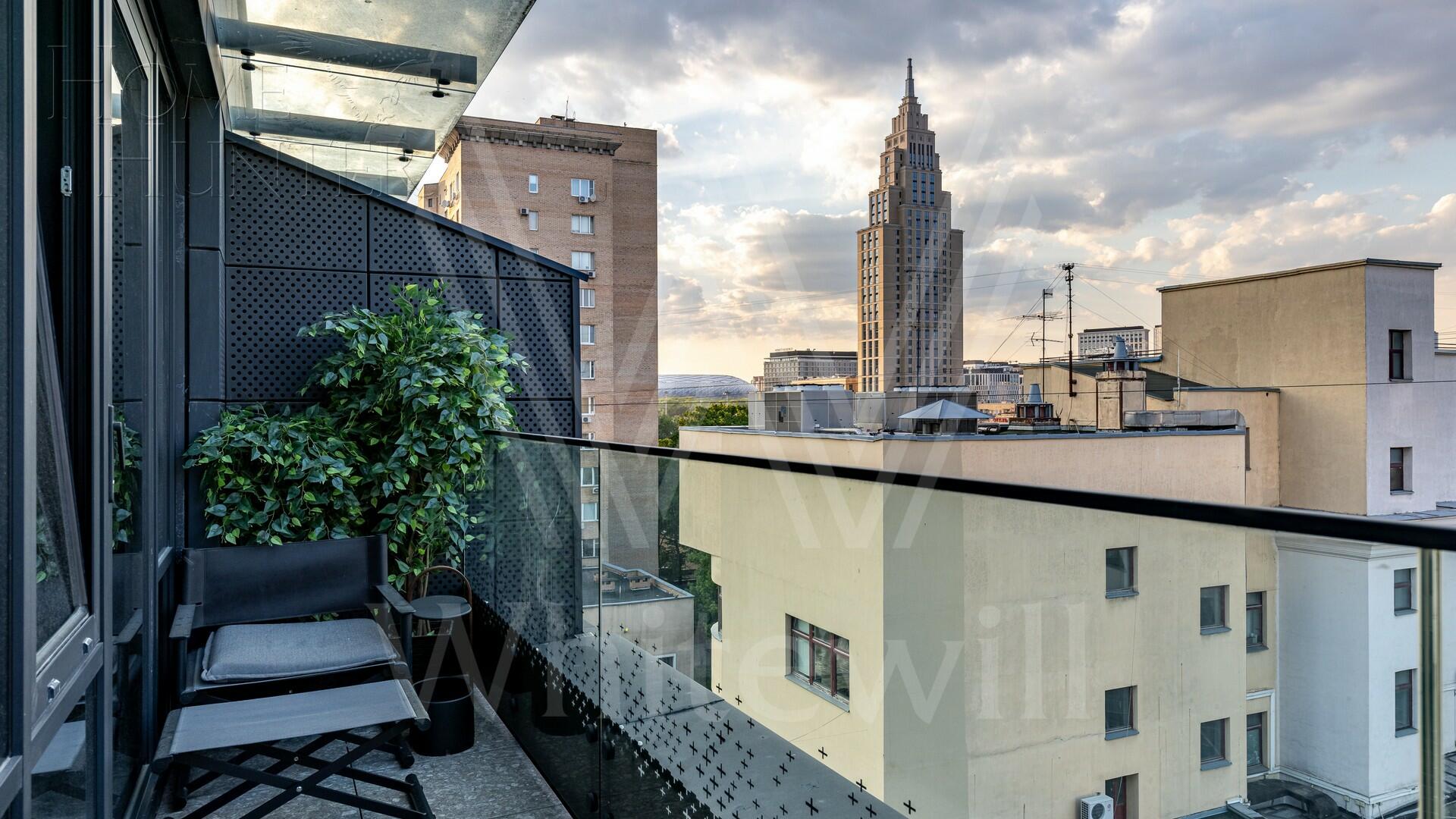 2-УРОВНЕВЫЕ АПАРТАМЕНТЫ С ОТДЕЛКОЙ 190 М² НА 7 ЭТАЖЕ