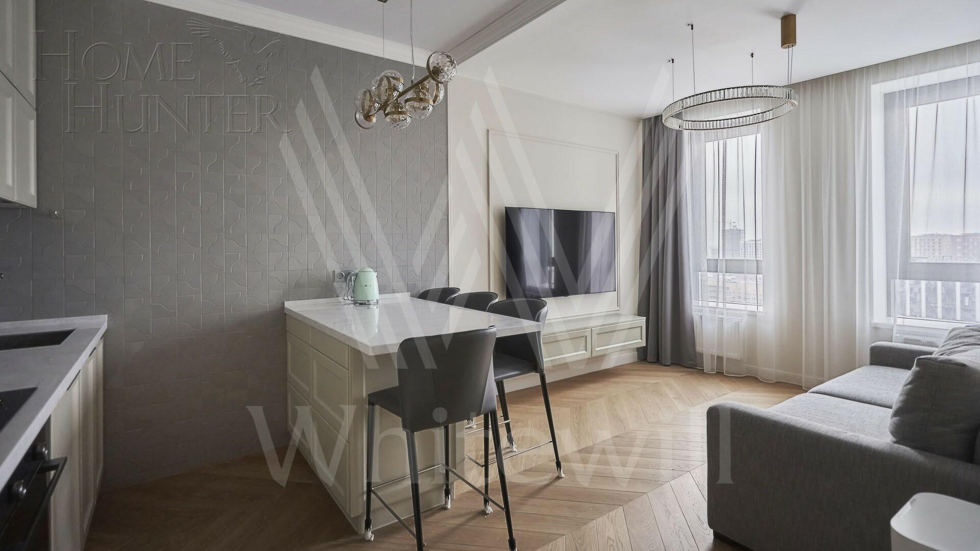 3-КОМН. КВАРТИРА С ОТДЕЛКОЙ 71 М² НА 28 ЭТАЖЕ