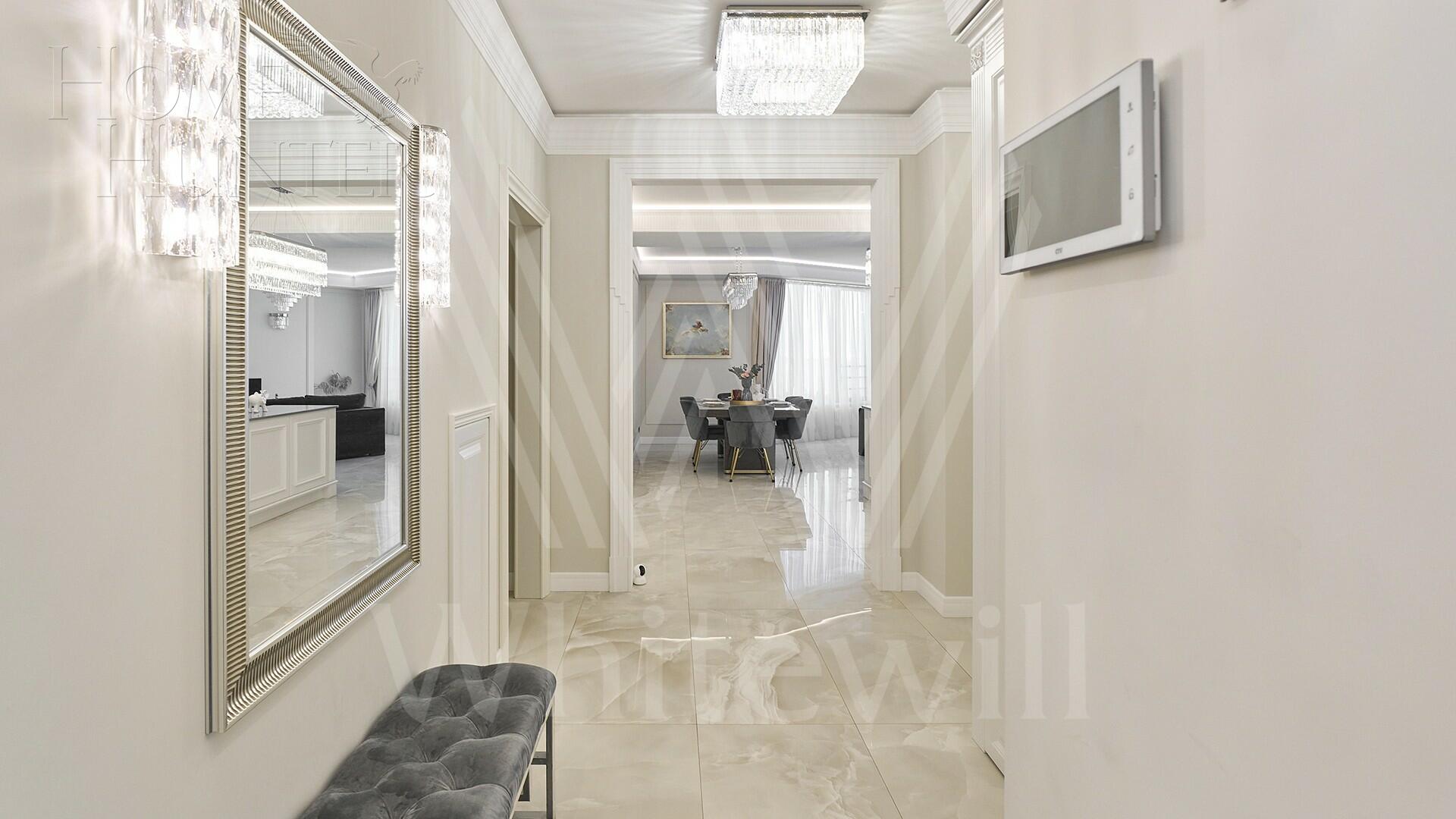 3-КОМН. АПАРТАМЕНТЫ С ОТДЕЛКОЙ 118 М² НА 9 ЭТАЖЕ