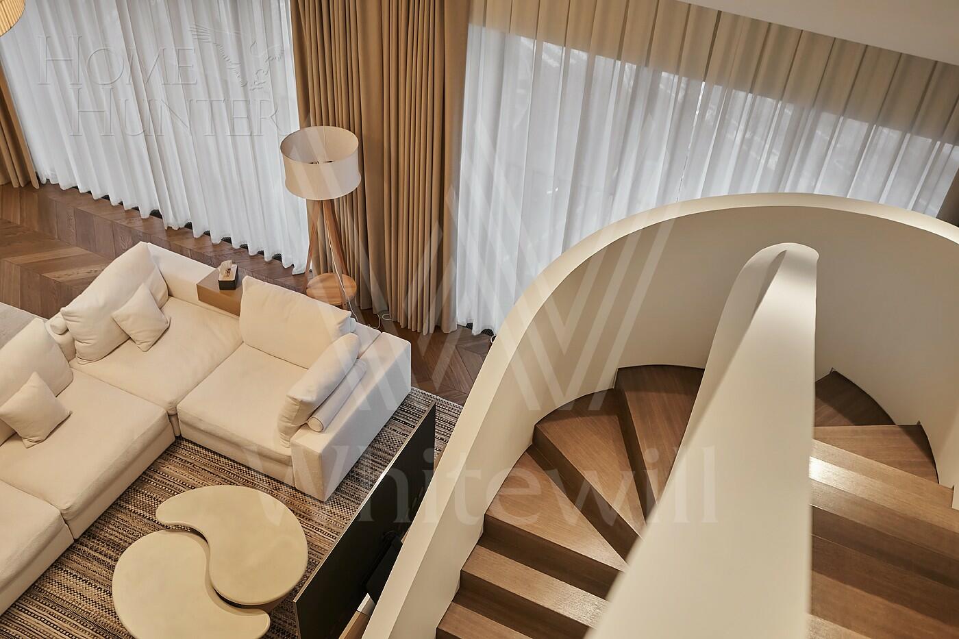 2-УРОВНЕВЫЙ ПЕНТХАУС С ОТДЕЛКОЙ 269.6 М² НА 5 ЭТАЖЕ