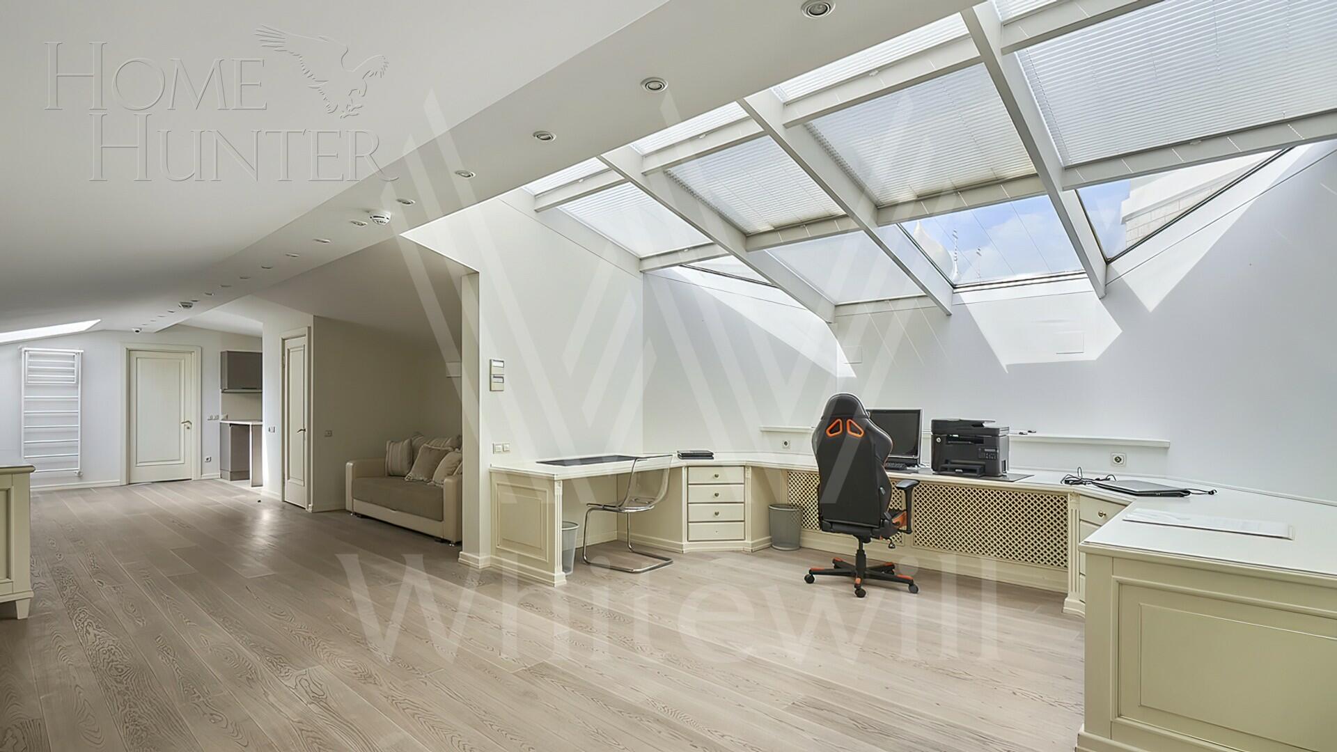 2-УРОВНЕВЫЙ ПЕНТХАУС С ОТДЕЛКОЙ 584 М² НА 5 ЭТАЖЕ