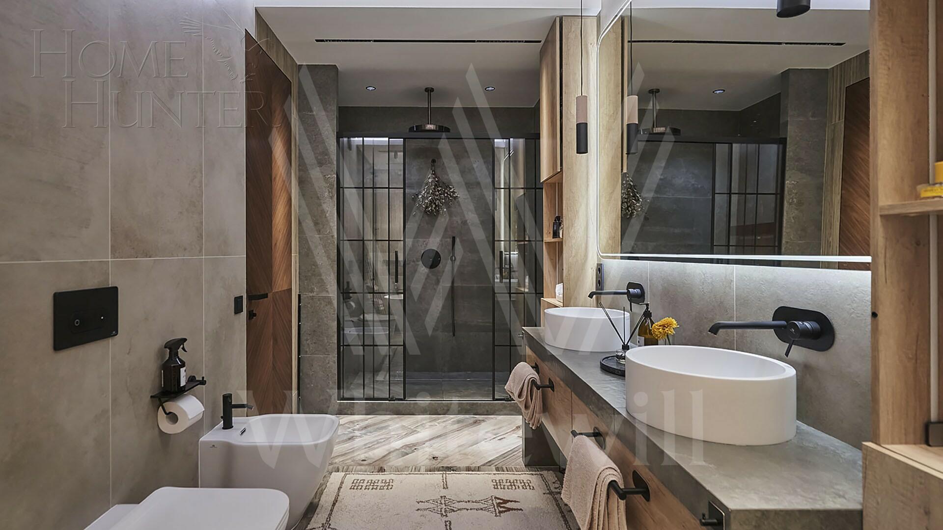 2-УРОВНЕВЫЕ АПАРТАМЕНТЫ С ОТДЕЛКОЙ 152.3 М² НА 6 ЭТАЖЕ