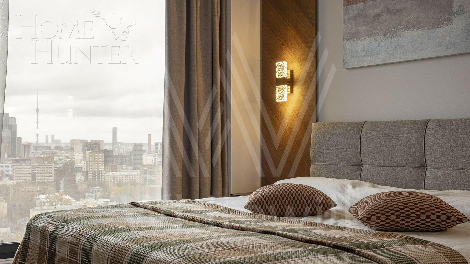 2-КОМН. КВАРТИРА С ОТДЕЛКОЙ 72.8 М² НА 28 ЭТАЖЕ