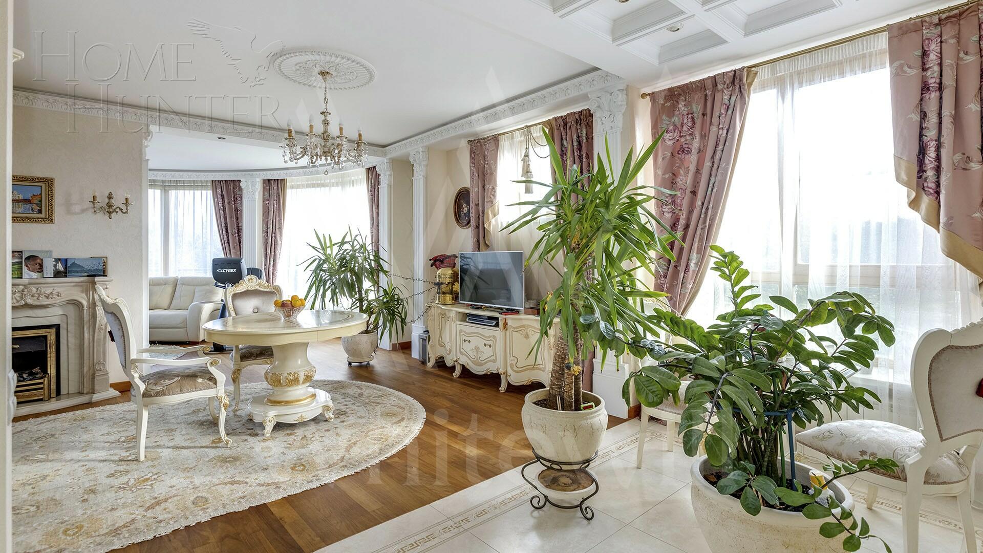 4-КОМН. КВАРТИРА С ОТДЕЛКОЙ 189.3 М² НА 5 ЭТАЖЕ