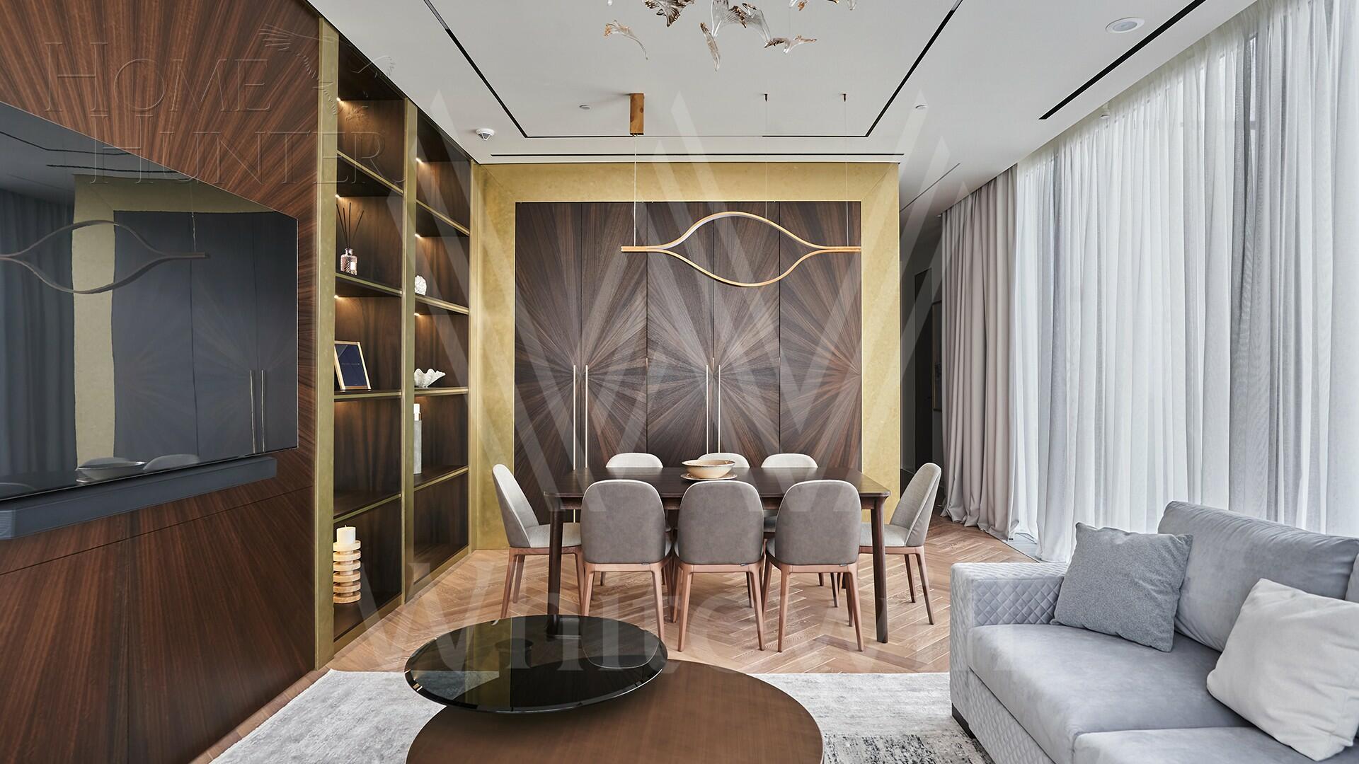 3-КОМН. АПАРТАМЕНТЫ С ОТДЕЛКОЙ 113 М² НА 69 ЭТАЖЕ