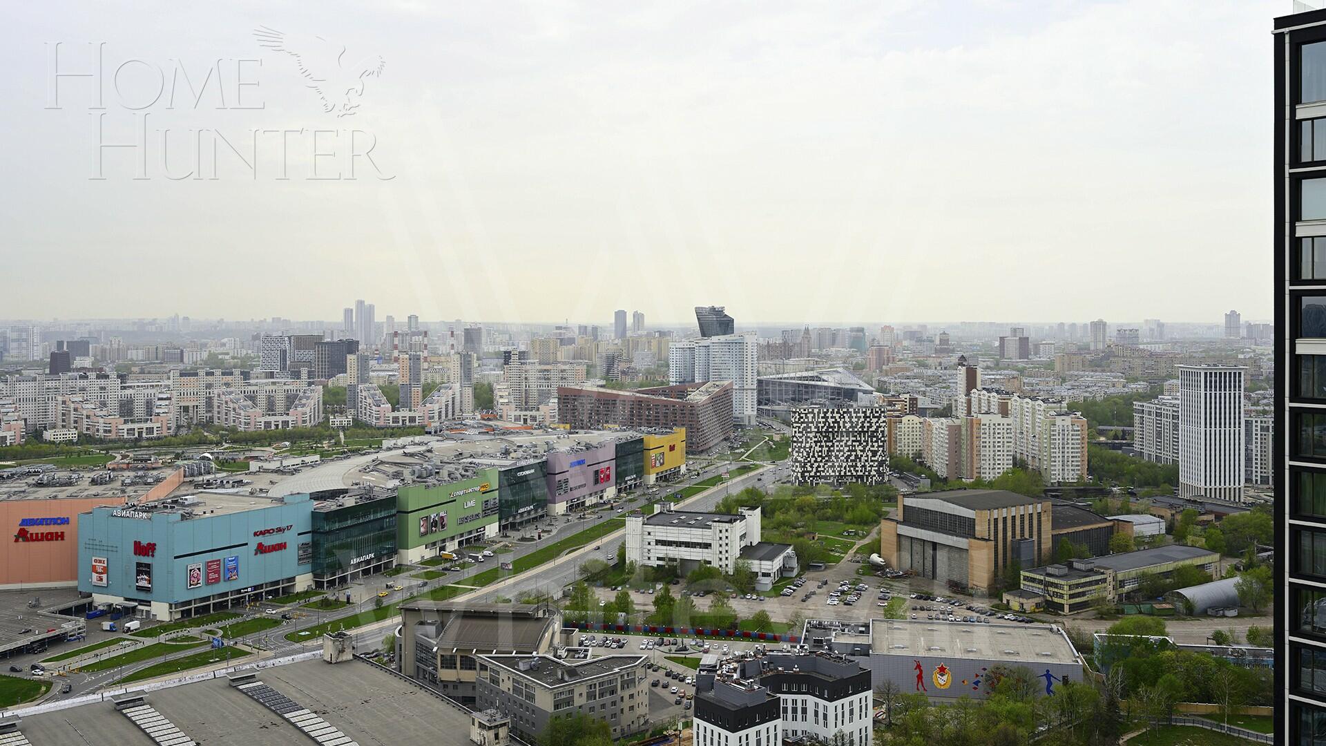 3-КОМН. КВАРТИРА С ОТДЕЛКОЙ 98 М² НА 35 ЭТАЖЕ