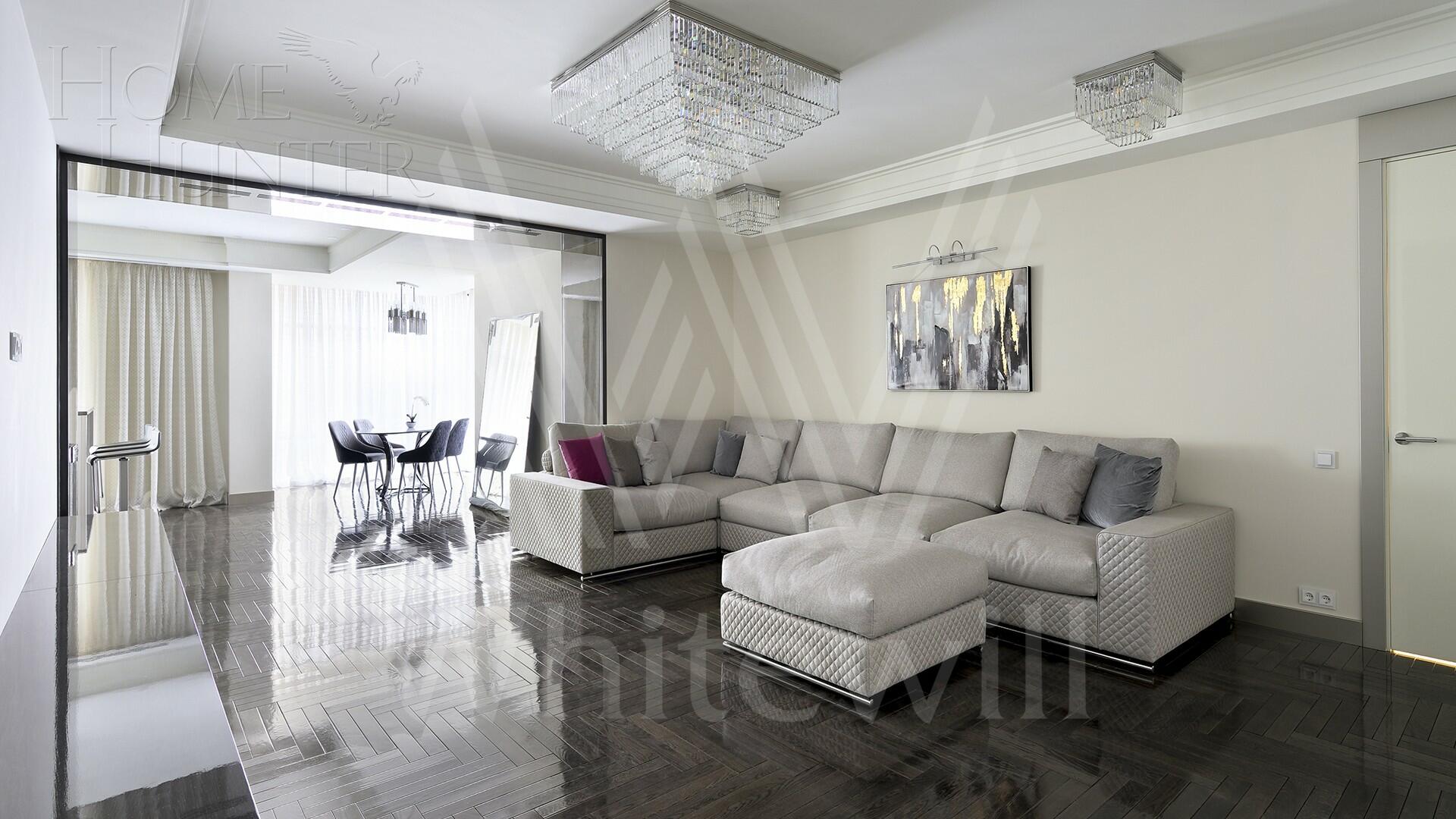 4-КОМН. КВАРТИРА С ОТДЕЛКОЙ 206.5 М² НА 6 ЭТАЖЕ