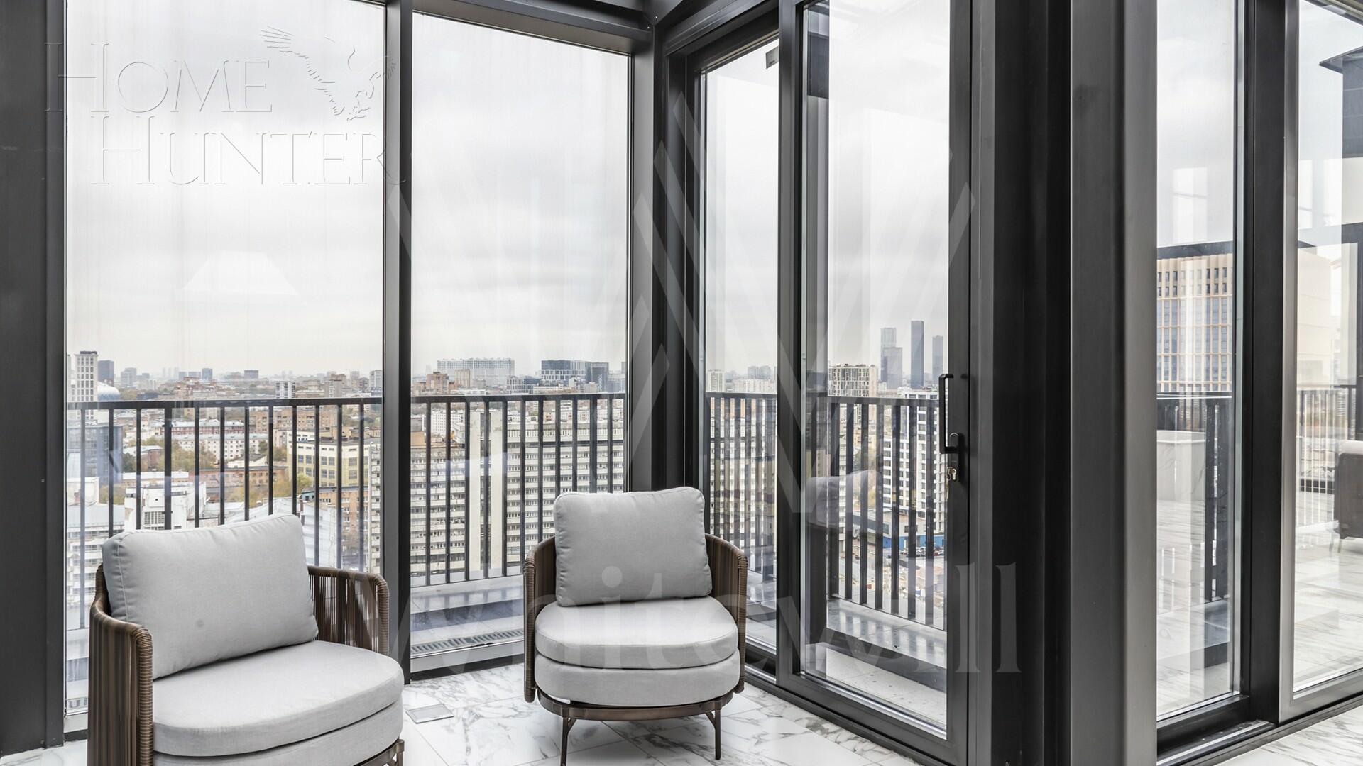 6-КОМН. ПЕНТХАУС С ОТДЕЛКОЙ 400 М² НА 20 ЭТАЖЕ