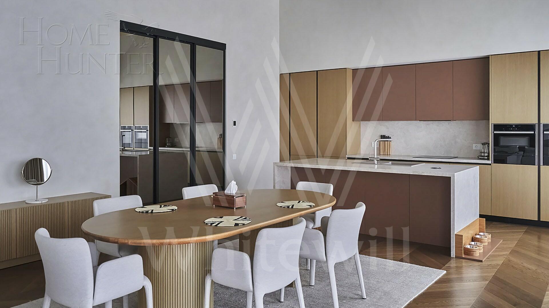 2-УРОВНЕВЫЙ ПЕНТХАУС С ОТДЕЛКОЙ 269.6 М² НА 5 ЭТАЖЕ