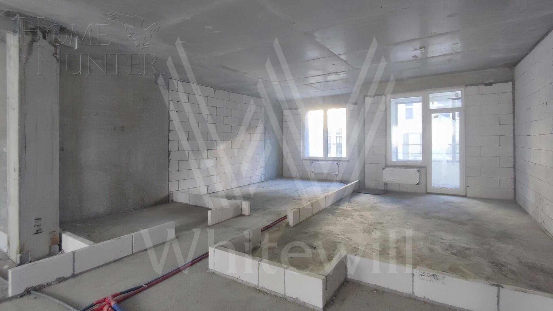 4-КОМН. КВАРТИРА БЕЗ ОТДЕЛКИ 103 М² НА 3 ЭТАЖЕ