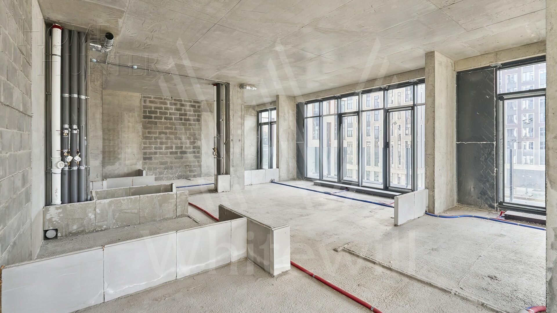 4-КОМН. КВАРТИРА БЕЗ ОТДЕЛКИ 95.3 М² НА 4 ЭТАЖЕ