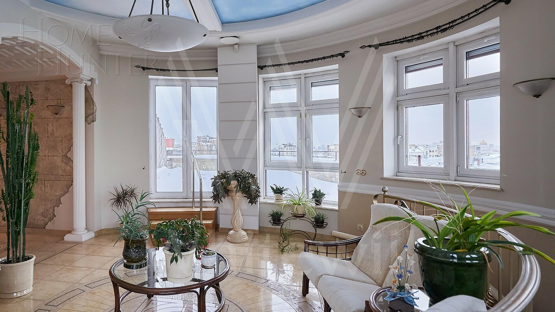 2-УРОВНЕВЫЙ ПЕНТХАУС С ОТДЕЛКОЙ 308 М² НА 7 ЭТАЖЕ