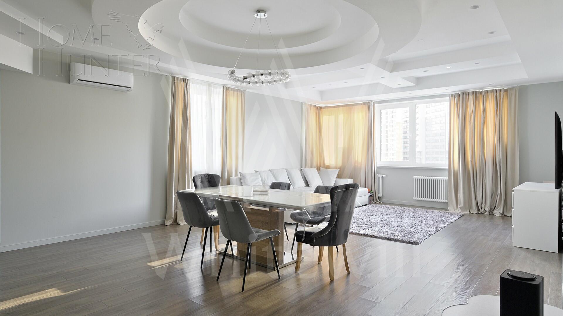 3-КОМН. КВАРТИРА С ОТДЕЛКОЙ 142 М² НА 7 ЭТАЖЕ