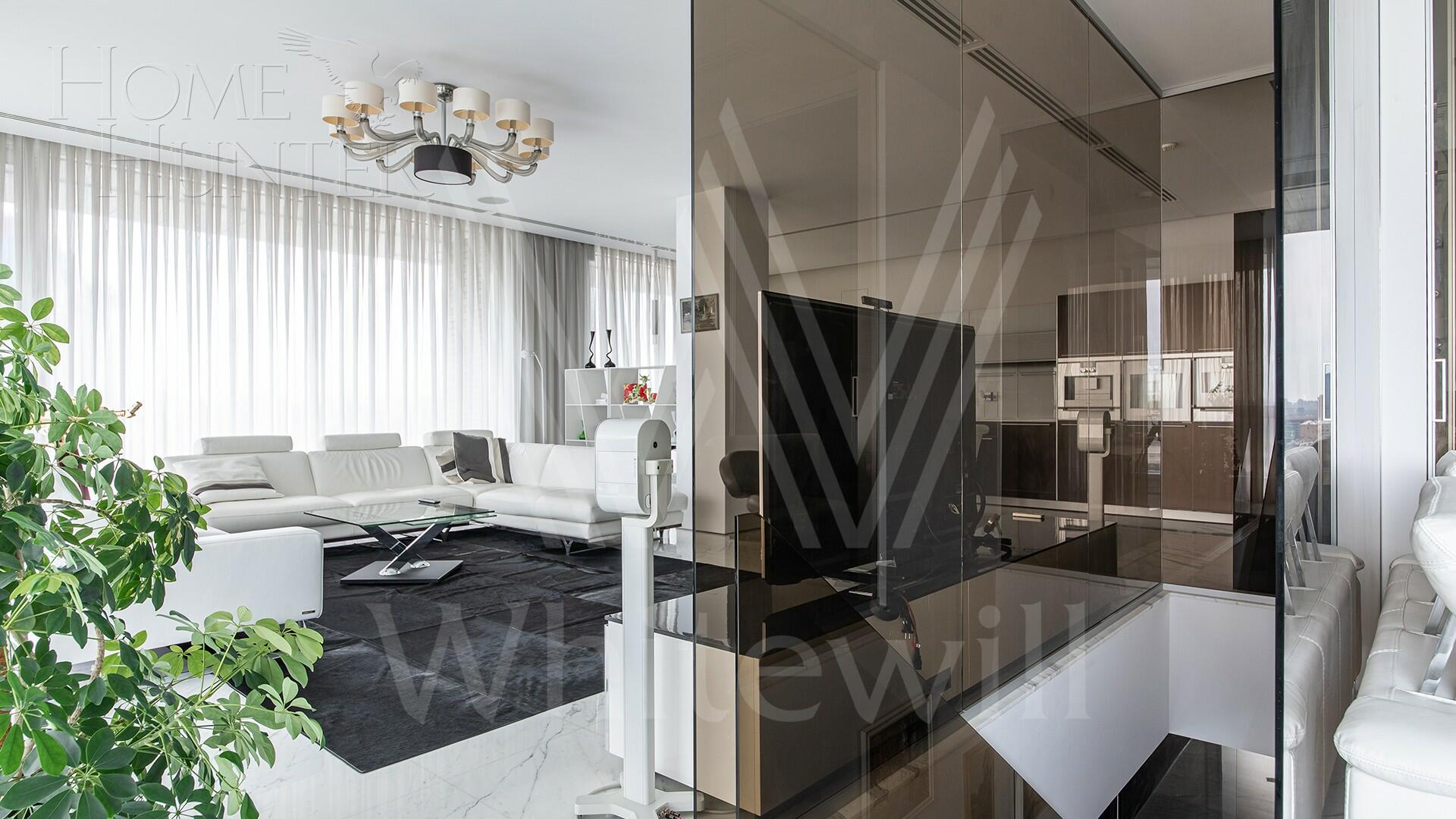 2-УРОВНЕВЫЙ ПЕНТХАУС С ОТДЕЛКОЙ 220 М² НА 14 ЭТАЖЕ