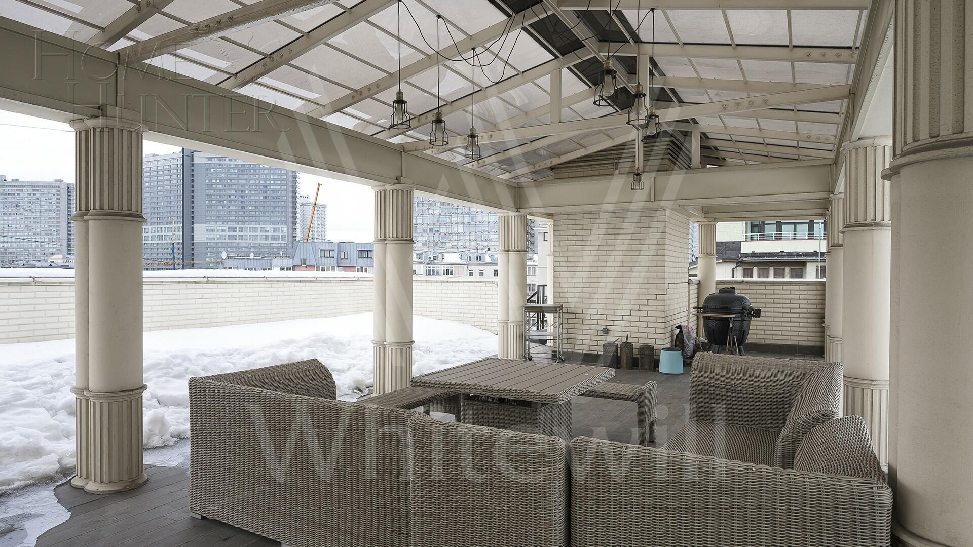 2-УРОВНЕВЫЙ ПЕНТХАУС С ОТДЕЛКОЙ 490 М² НА 7 ЭТАЖЕ