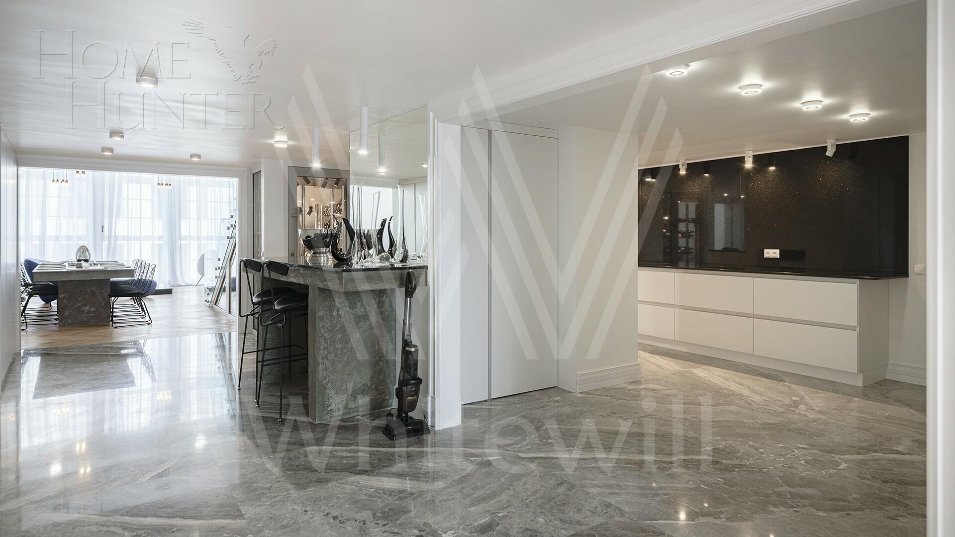 2-УРОВНЕВАЯ КВАРТИРА С ОТДЕЛКОЙ 380 М² НА 4 ЭТАЖЕ