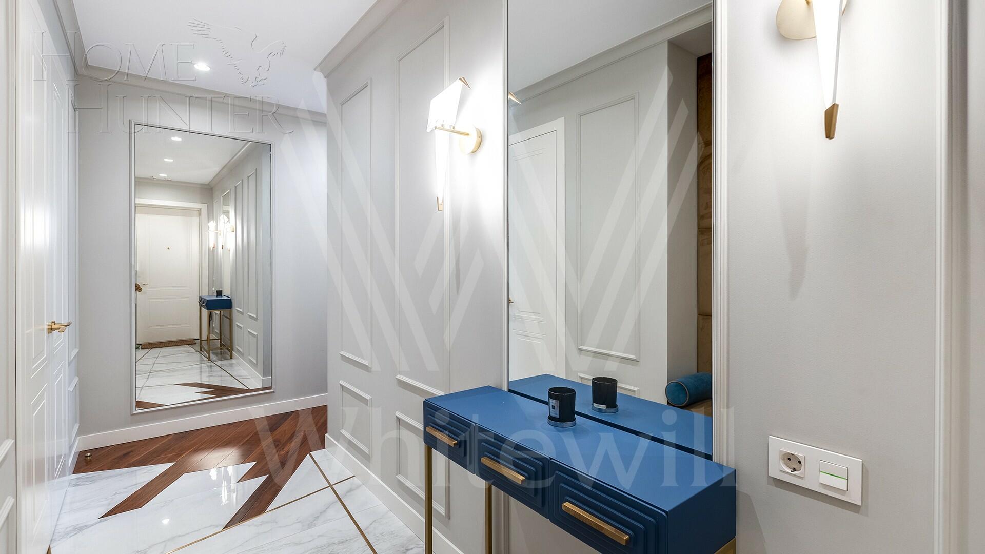 3-КОМН. КВАРТИРА С ОТДЕЛКОЙ 125 М² НА 17 ЭТАЖЕ