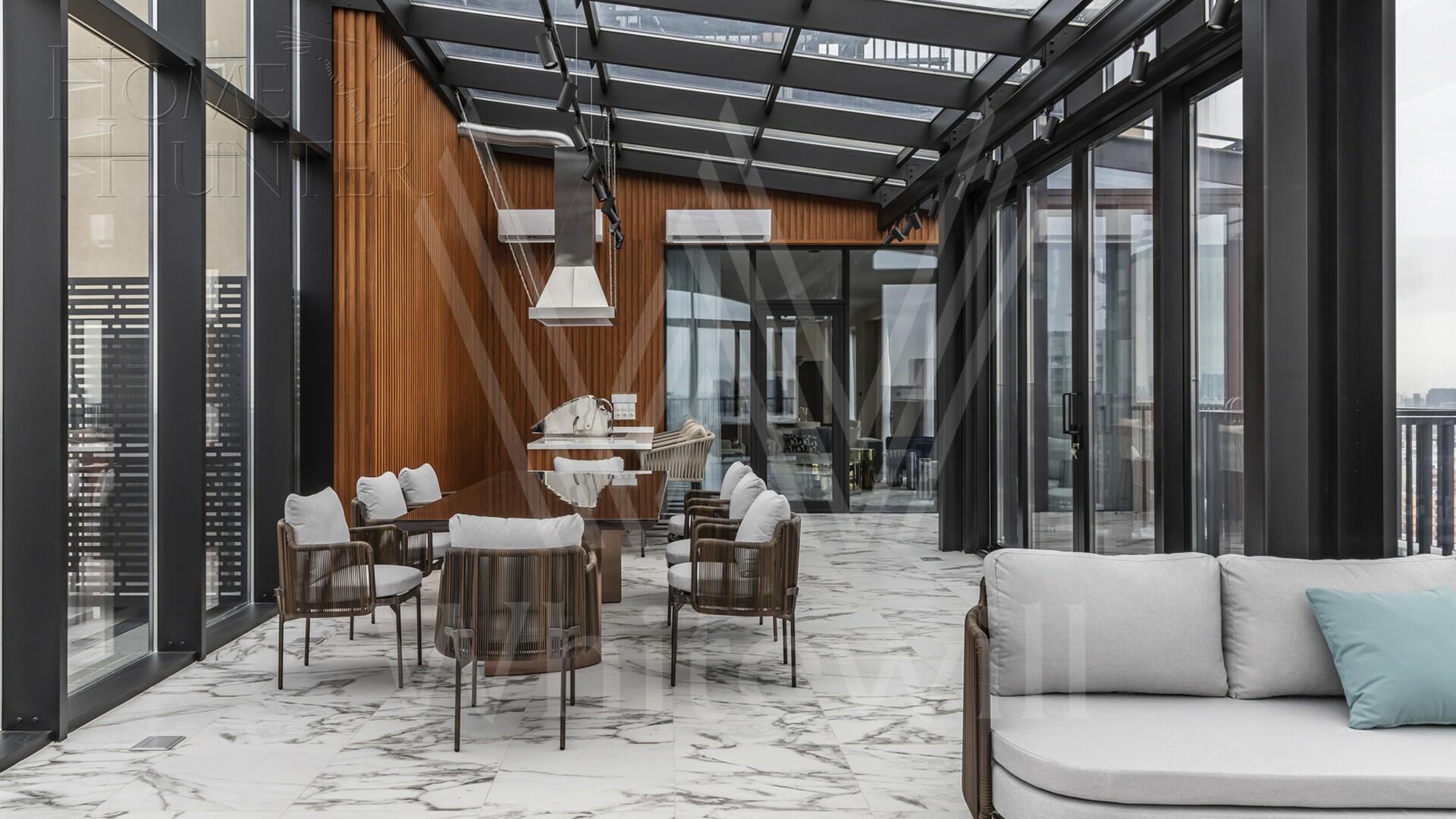 6-КОМН. ПЕНТХАУС С ОТДЕЛКОЙ 400 М² НА 20 ЭТАЖЕ