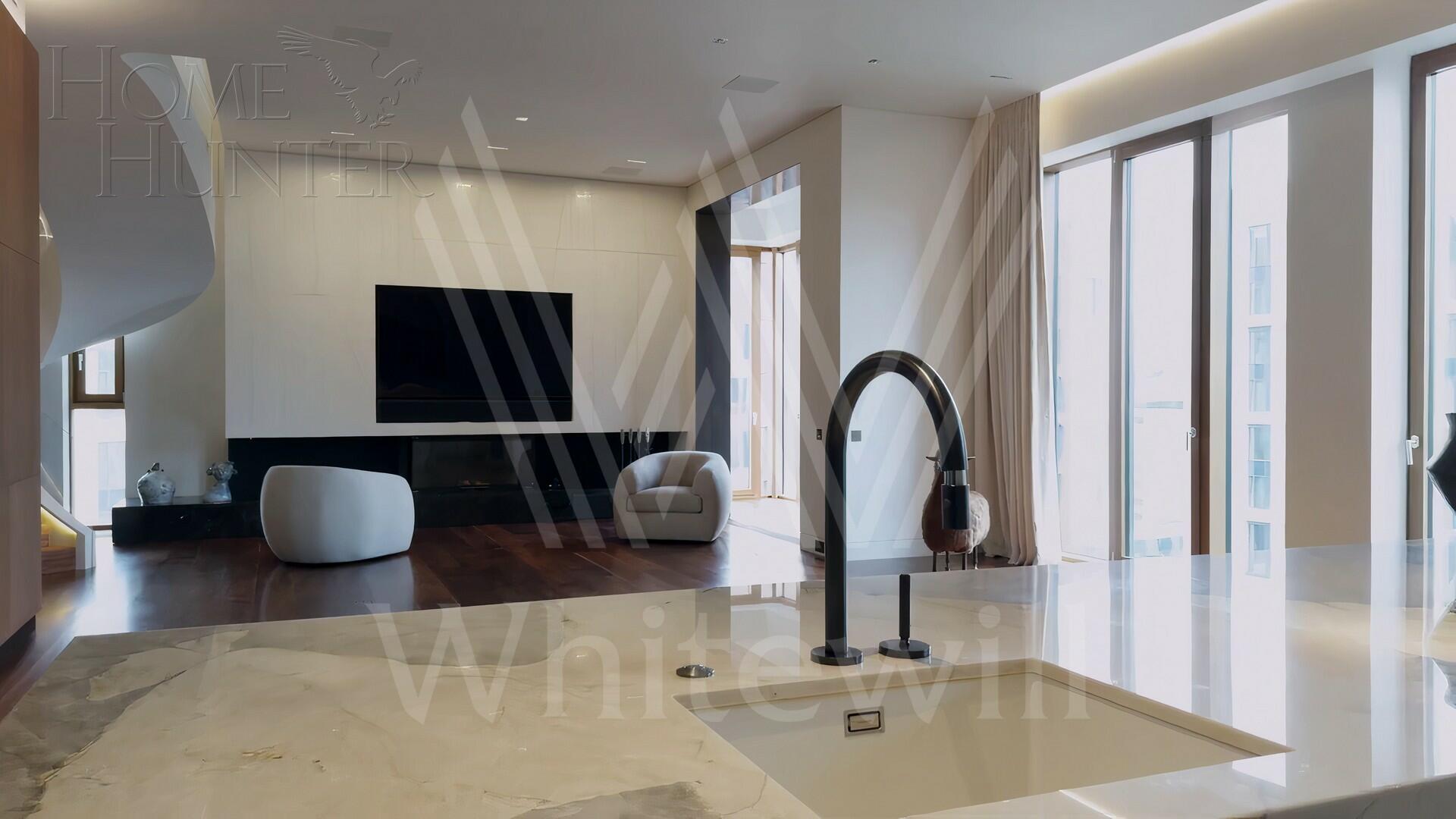 2-УРОВНЕВЫЙ ПЕНТХАУС С ОТДЕЛКОЙ 342.4 М² НА 11 ЭТАЖЕ