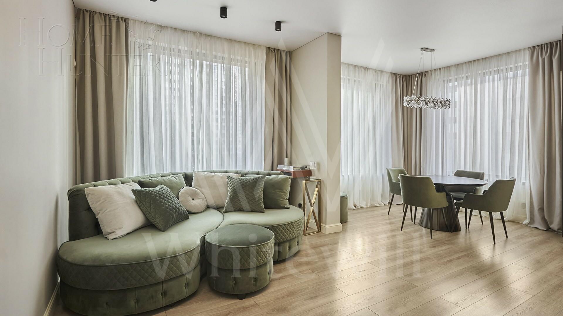 1-КОМН. КВАРТИРА С ОТДЕЛКОЙ 57.9 М² НА 4 ЭТАЖЕ