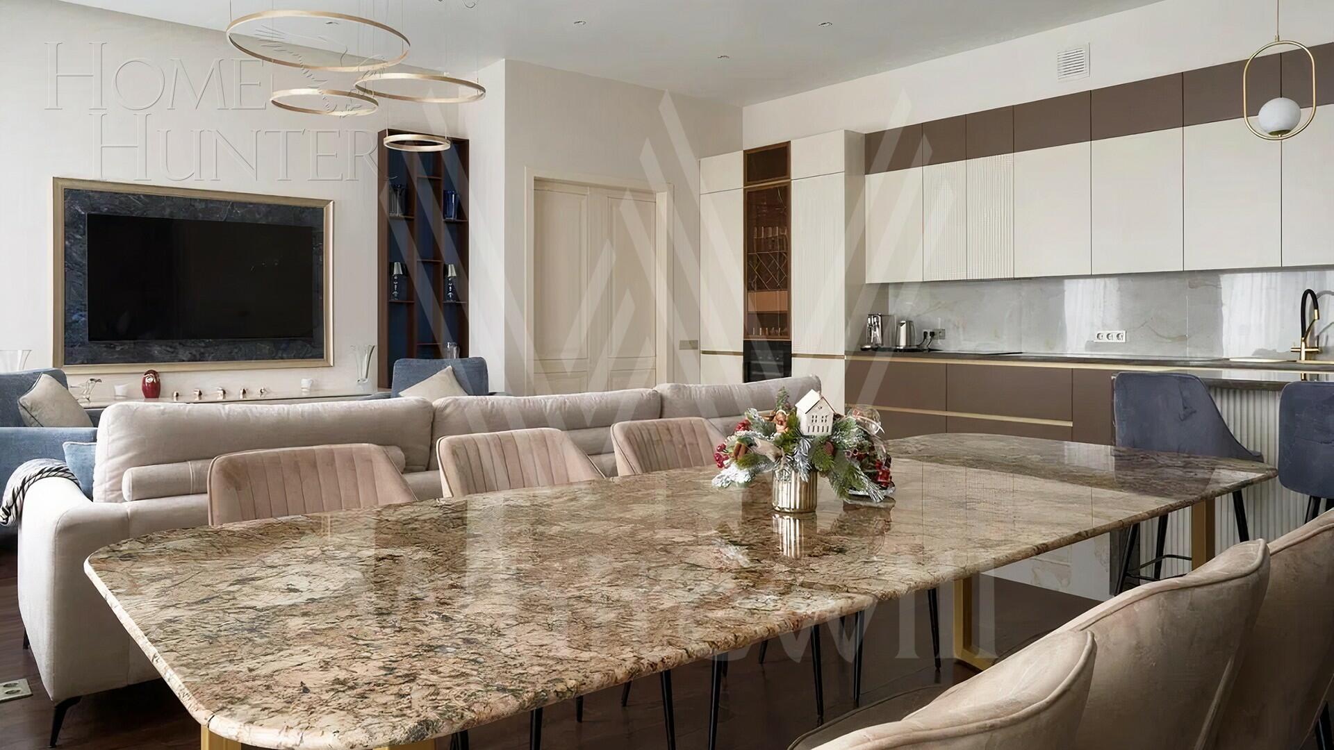 4-КОМН. АПАРТАМЕНТЫ С ОТДЕЛКОЙ 185 М² НА 4 ЭТАЖЕ