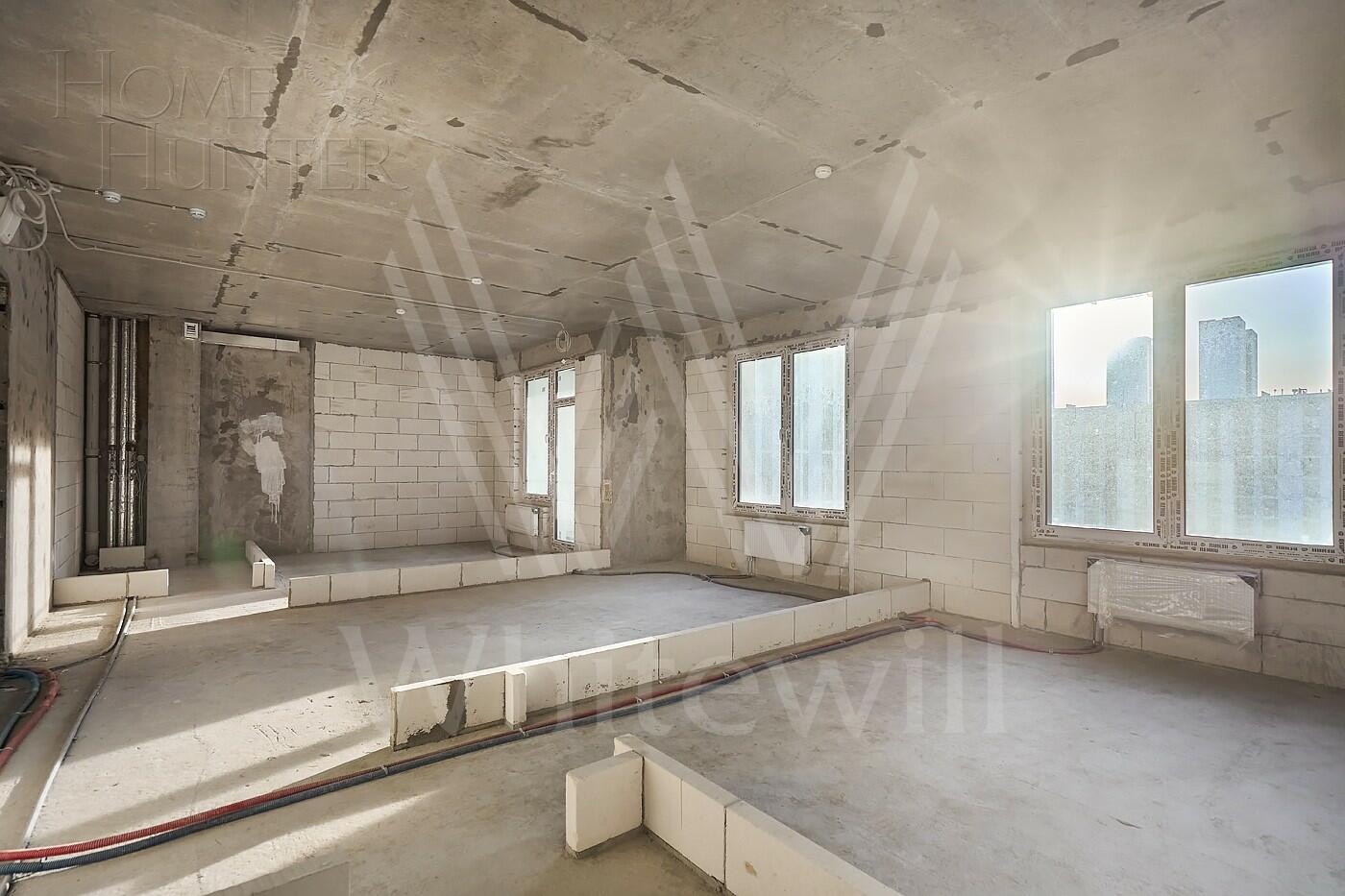 2-КОМН. КВАРТИРА БЕЗ ОТДЕЛКИ 62.9 М² НА 9 ЭТАЖЕ