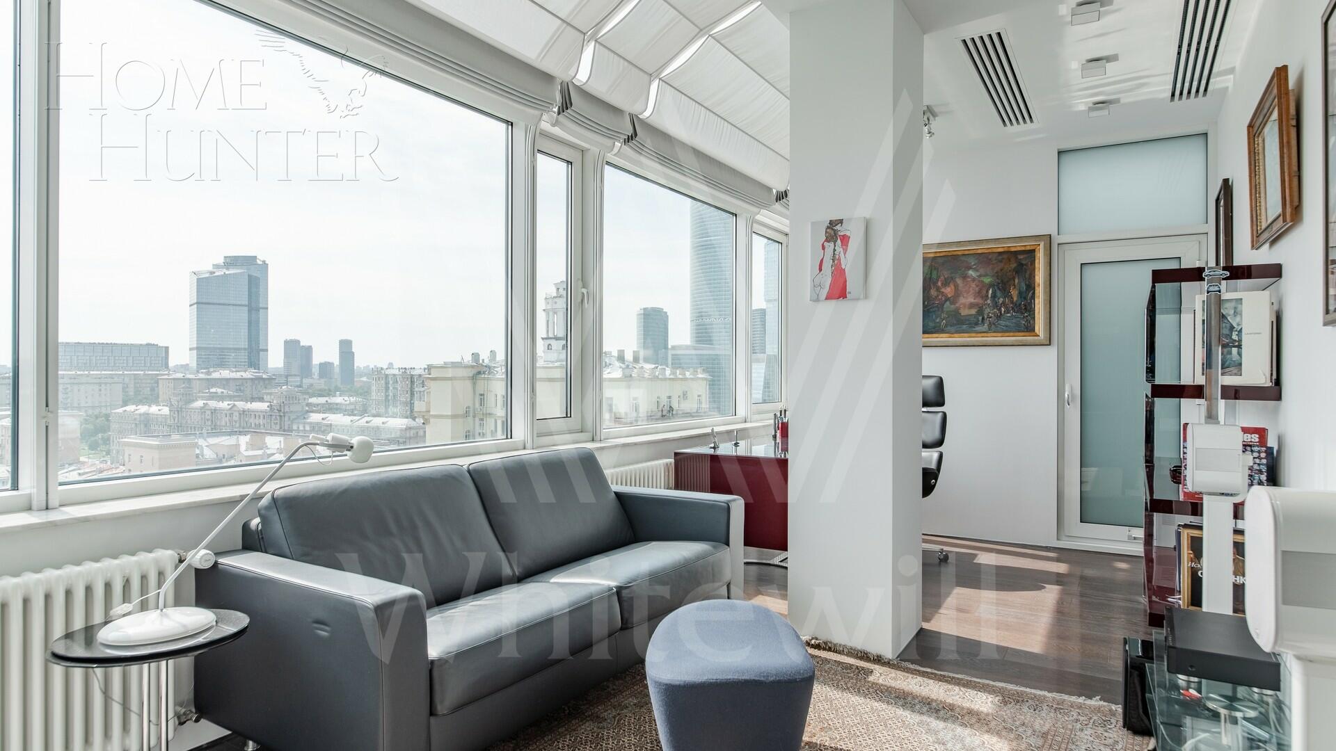 2-УРОВНЕВЫЙ ПЕНТХАУС С ОТДЕЛКОЙ 220 М² НА 14 ЭТАЖЕ