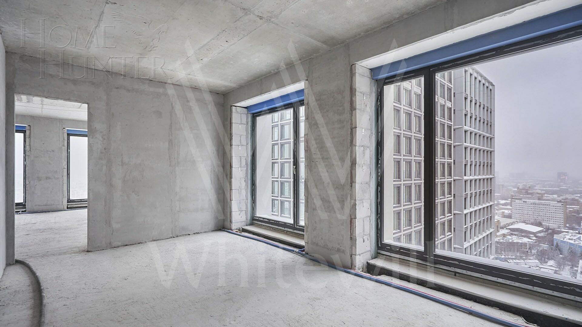 5-КОМН. КВАРТИРА БЕЗ ОТДЕЛКИ 160 М² НА 31 ЭТАЖЕ