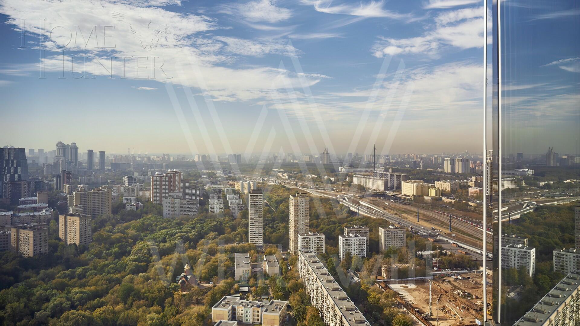 4-КОМН. КВАРТИРА БЕЗ ОТДЕЛКИ 165 М² НА 41 ЭТАЖЕ