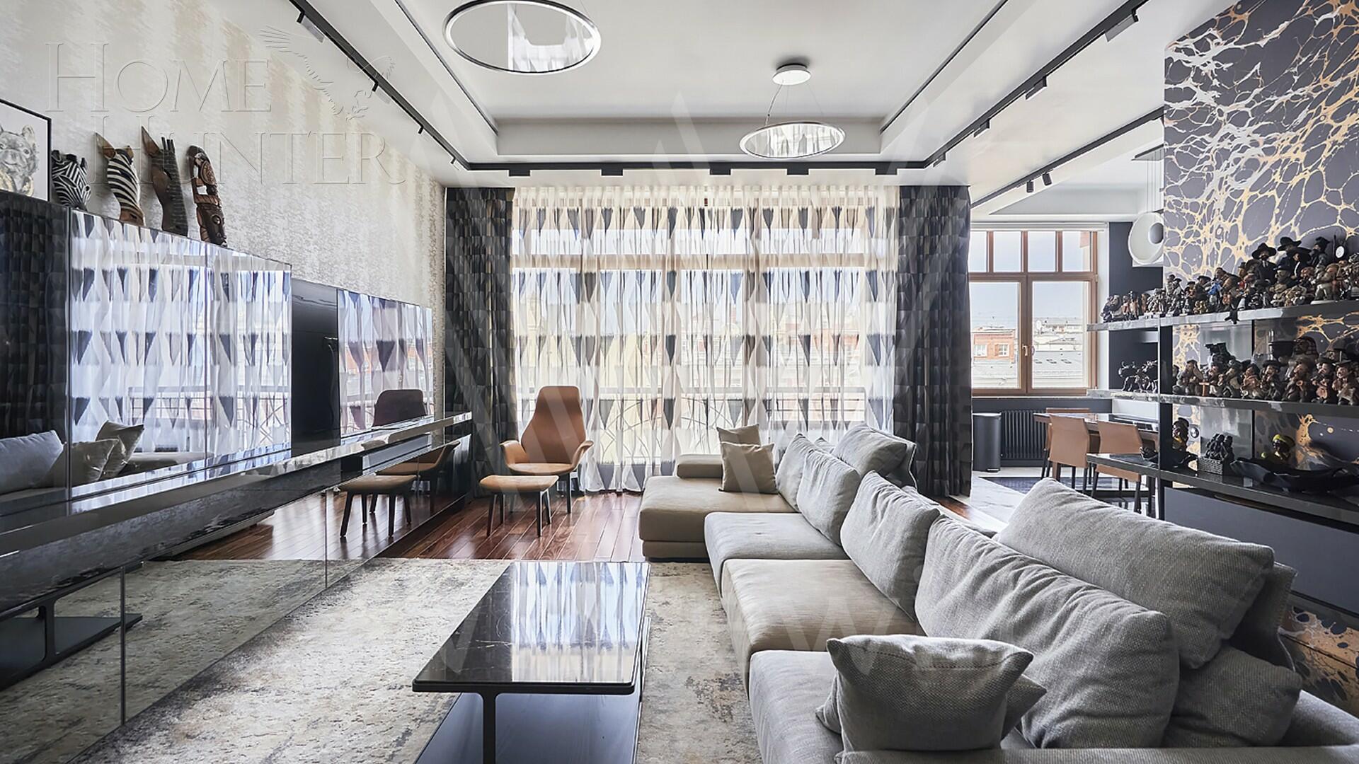 4-КОМН. КВАРТИРА С ОТДЕЛКОЙ 160 М² НА 6 ЭТАЖЕ