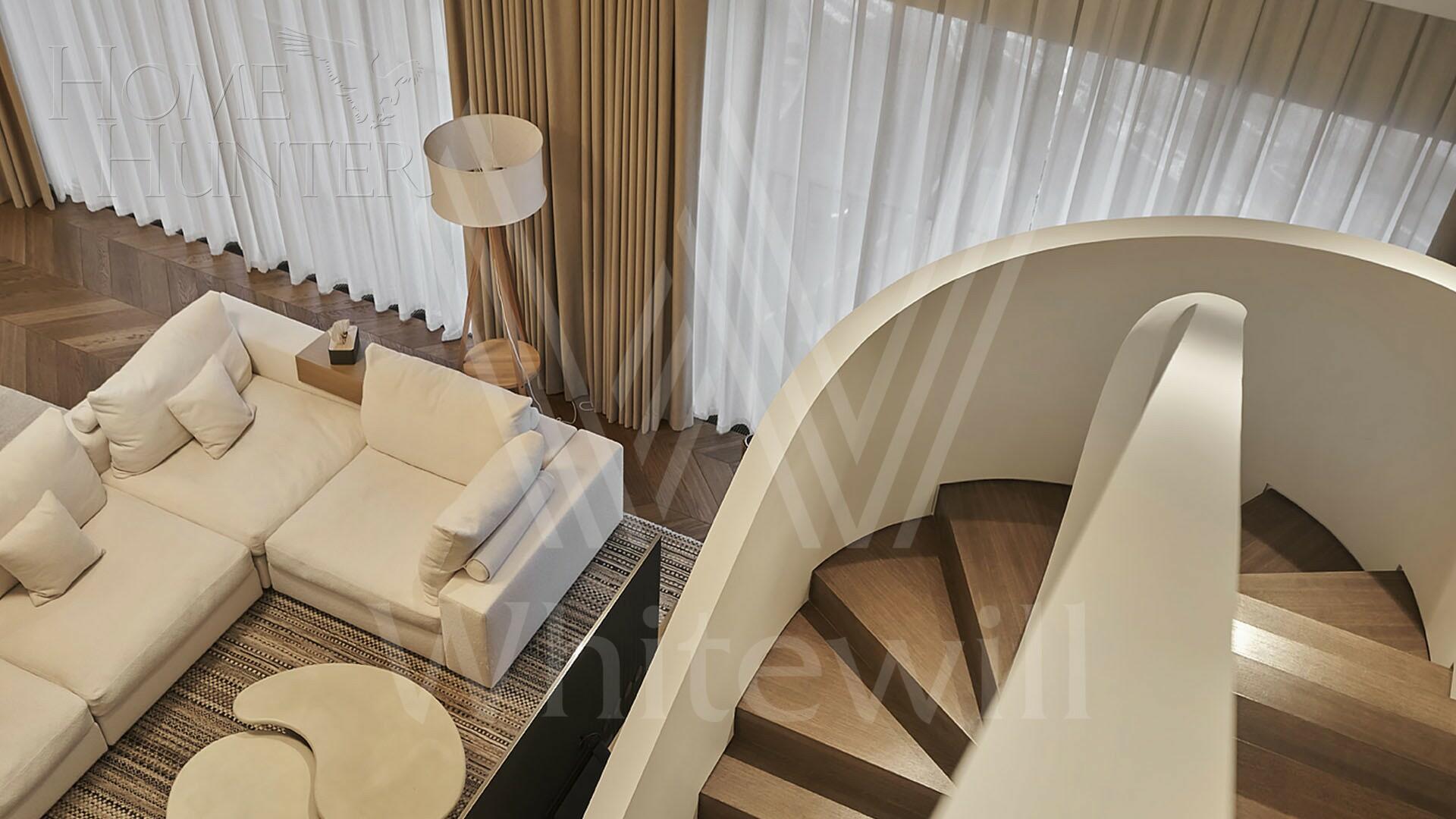 2-УРОВНЕВЫЙ ПЕНТХАУС С ОТДЕЛКОЙ 269.6 М² НА 5 ЭТАЖЕ