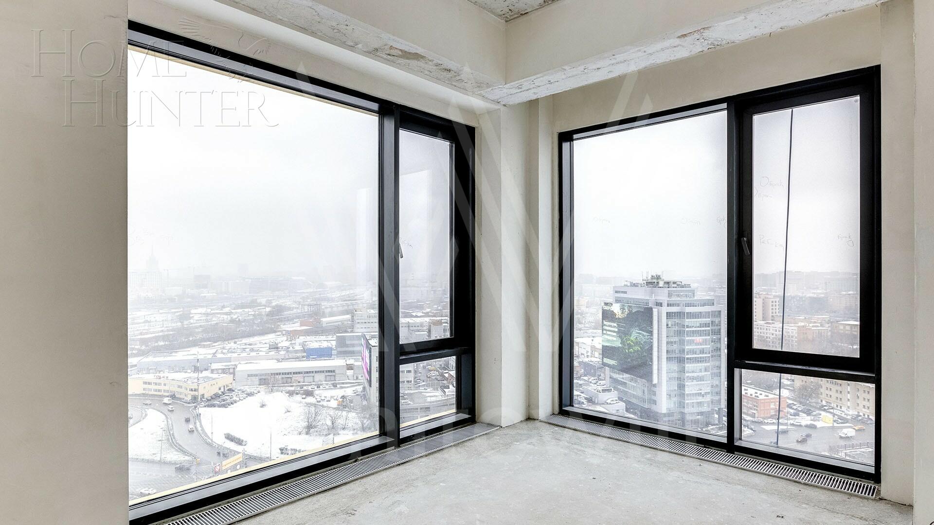 3-КОМН. КВАРТИРА БЕЗ ОТДЕЛКИ 68 М² НА 17 ЭТАЖЕ