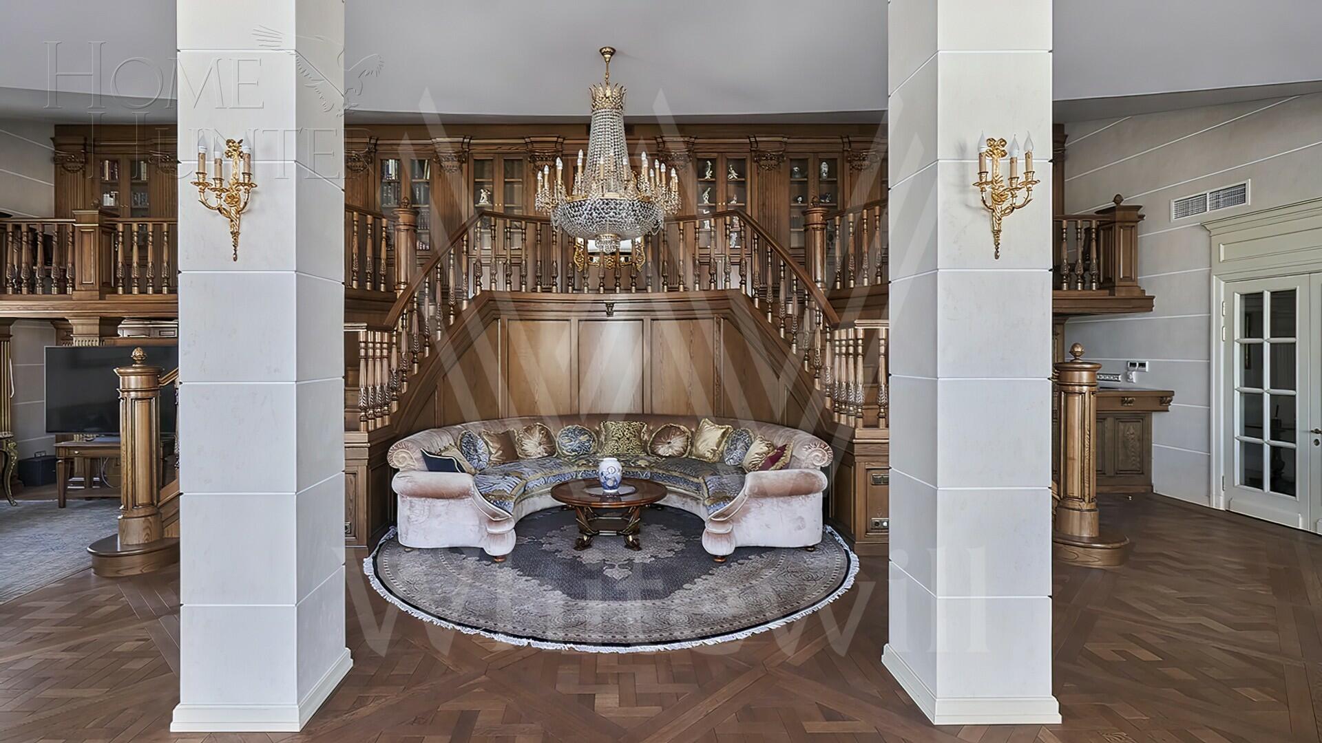 2-УРОВНЕВЫЙ ПЕНТХАУС С ОТДЕЛКОЙ 584 М² НА 5 ЭТАЖЕ