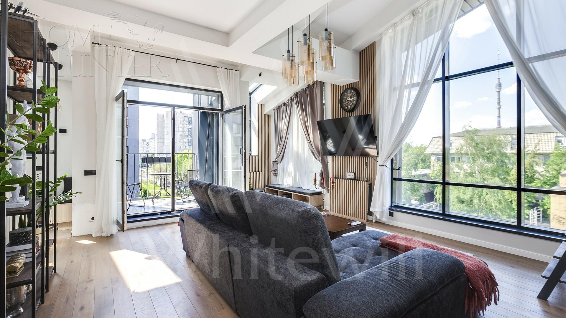 2-УРОВНЕВЫЕ АПАРТАМЕНТЫ С ОТДЕЛКОЙ 80 М² НА 4 ЭТАЖЕ