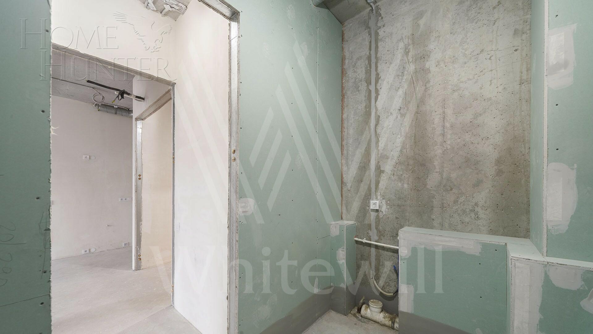 2-КОМН. КВАРТИРА БЕЗ ОТДЕЛКИ 55.8 М² НА 14 ЭТАЖЕ