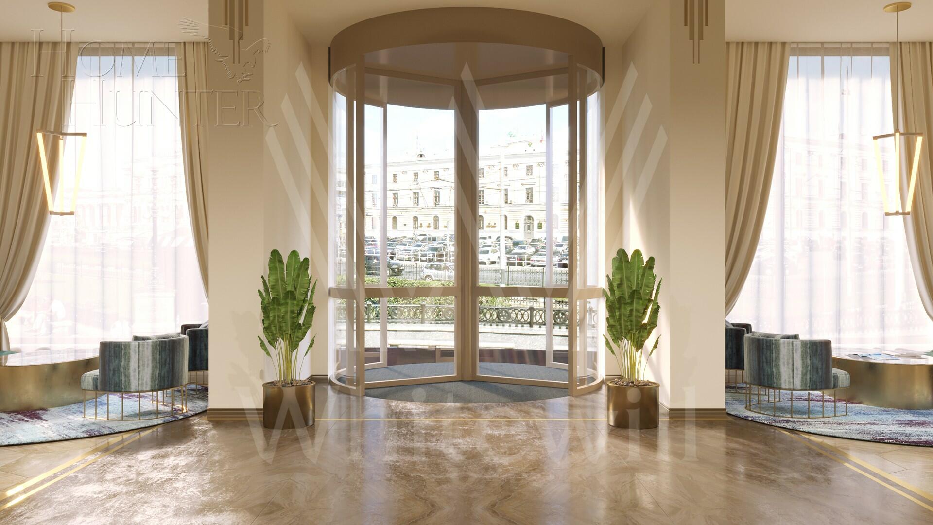 4-КОМН. АПАРТАМЕНТЫ С ОТДЕЛКОЙ 124 М² НА 21 ЭТАЖЕ