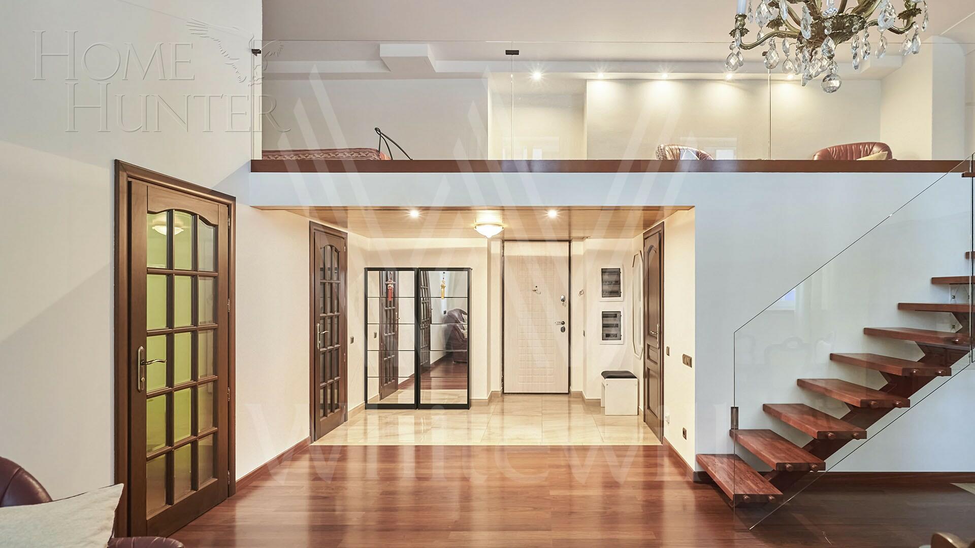 2-УРОВНЕВАЯ КВАРТИРА С ОТДЕЛКОЙ 101.7 М² НА 1 ЭТАЖЕ