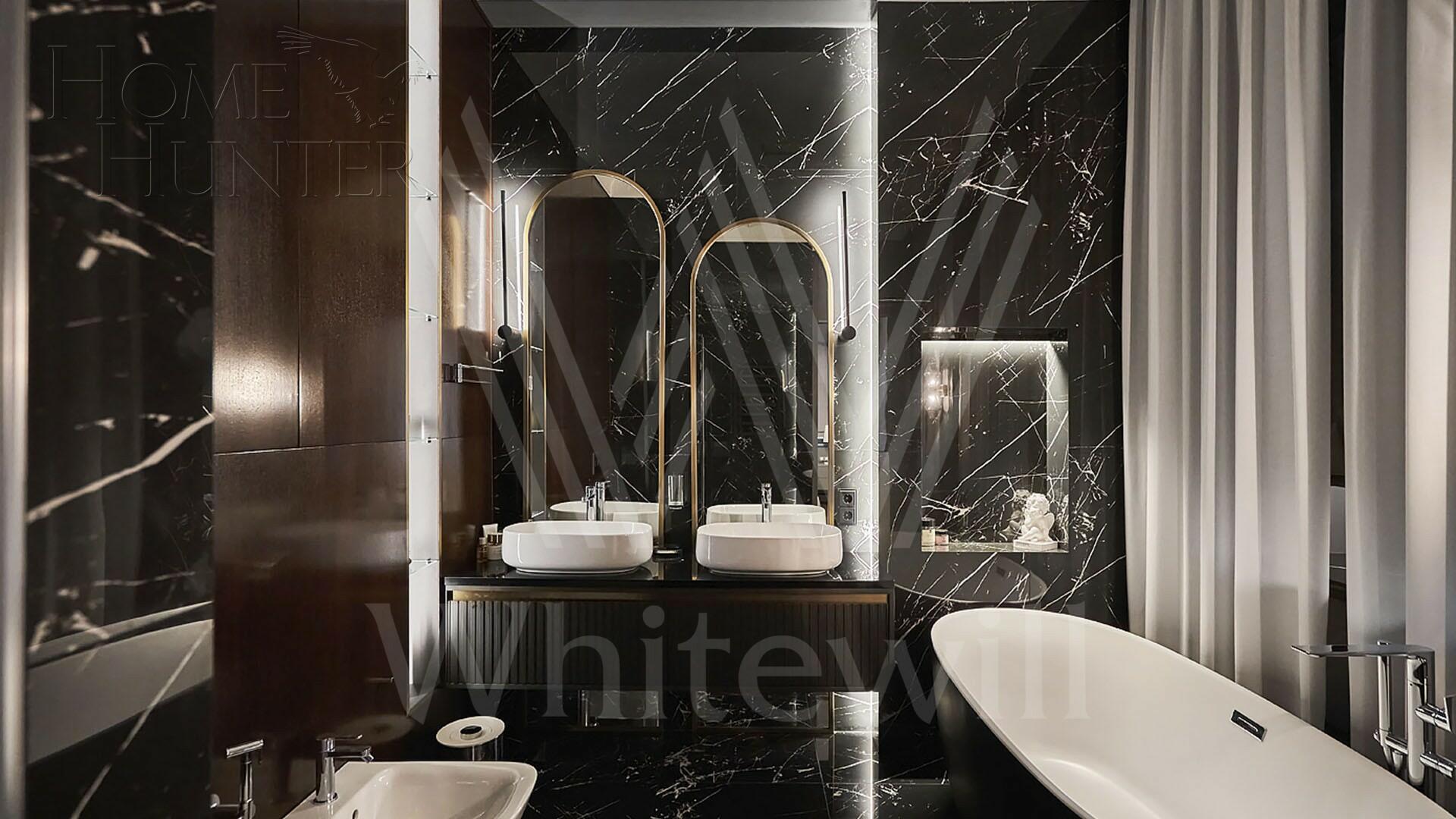 3-КОМН. АПАРТАМЕНТЫ С ОТДЕЛКОЙ 125.5 М² НА 3 ЭТАЖЕ