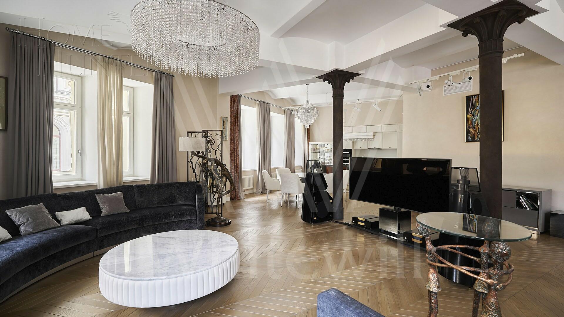 3-КОМН. АПАРТАМЕНТЫ С ОТДЕЛКОЙ 207.4 М² НА 2 ЭТАЖЕ