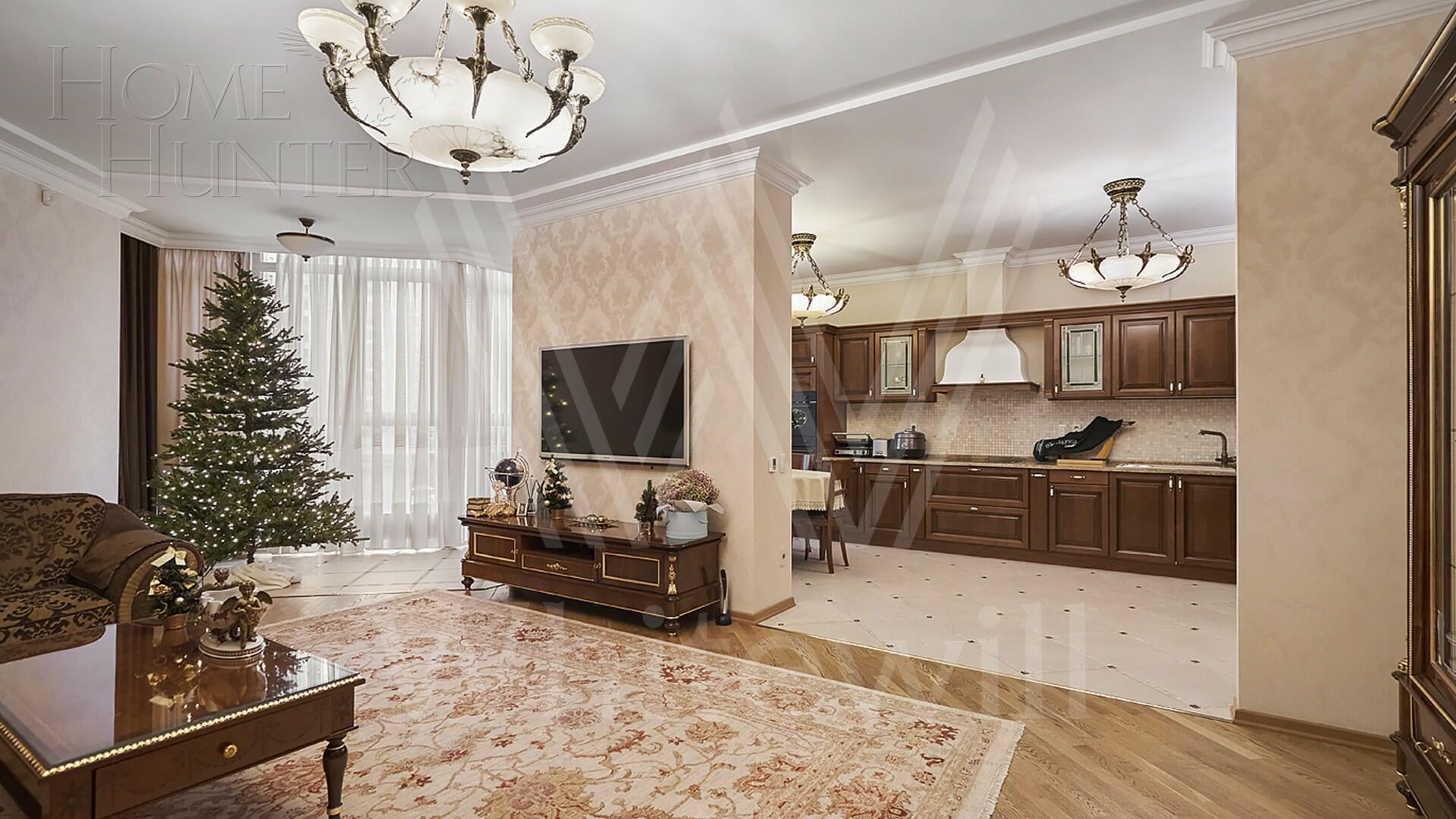 4-КОМН. КВАРТИРА С ОТДЕЛКОЙ 150 М² НА 3 ЭТАЖЕ