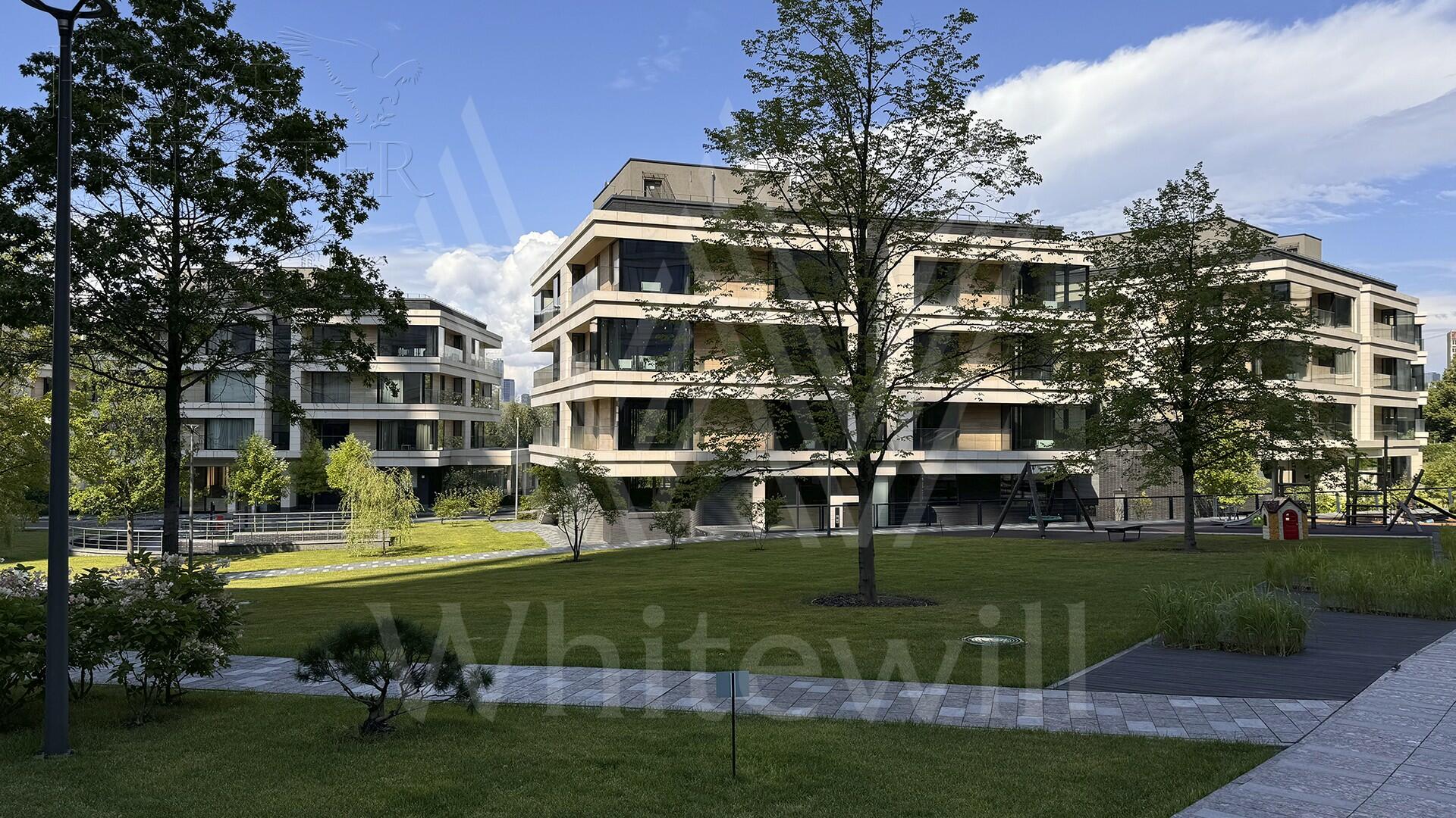 4-КОМН. ПЕНТХАУС БЕЗ ОТДЕЛКИ 208.7 М² НА 4 ЭТАЖЕ