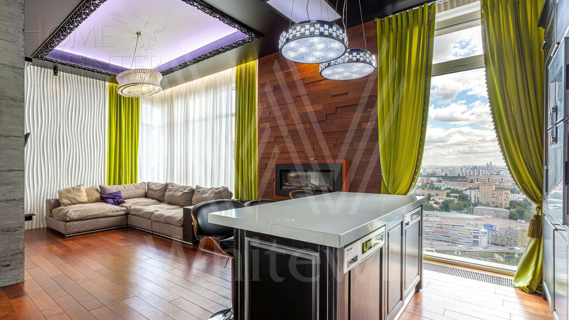 2-КОМН. КВАРТИРА С ОТДЕЛКОЙ 70 М² НА 27 ЭТАЖЕ