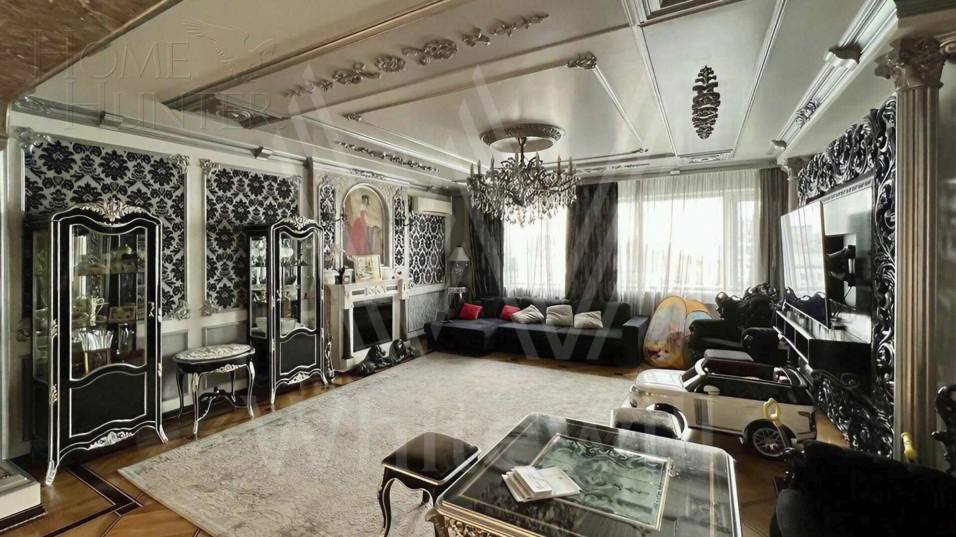 4-КОМН. КВАРТИРА С ОТДЕЛКОЙ 176 М² НА 24 ЭТАЖЕ