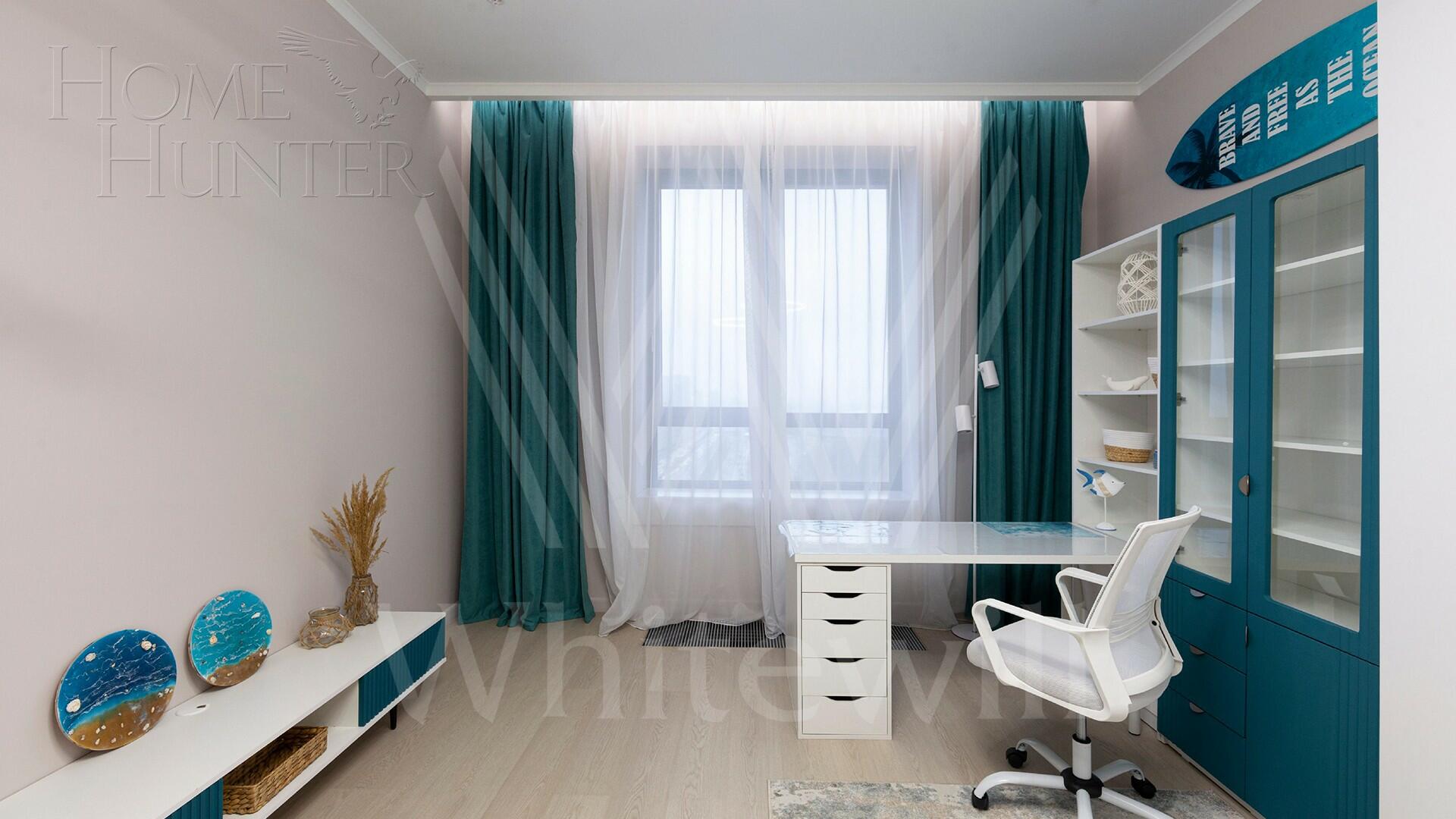 4-КОМН. АПАРТАМЕНТЫ С ОТДЕЛКОЙ 124 М² НА 21 ЭТАЖЕ