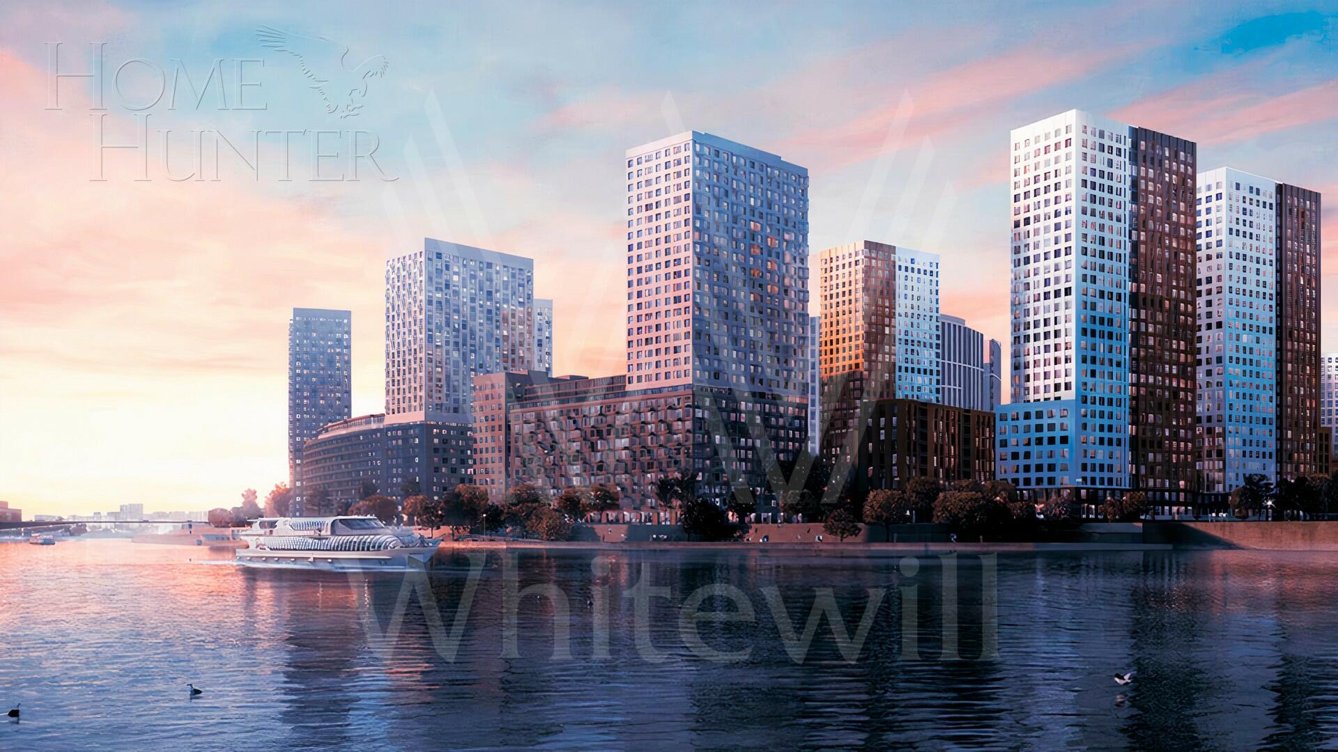 4-КОМН. КВАРТИРА БЕЗ ОТДЕЛКИ 126 М² НА 7 ЭТАЖЕ