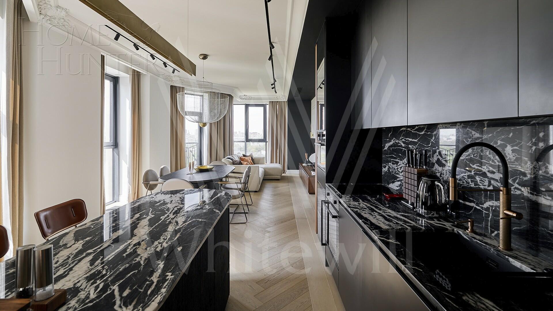 3-КОМН. КВАРТИРА С ОТДЕЛКОЙ 88.4 М² НА 13 ЭТАЖЕ