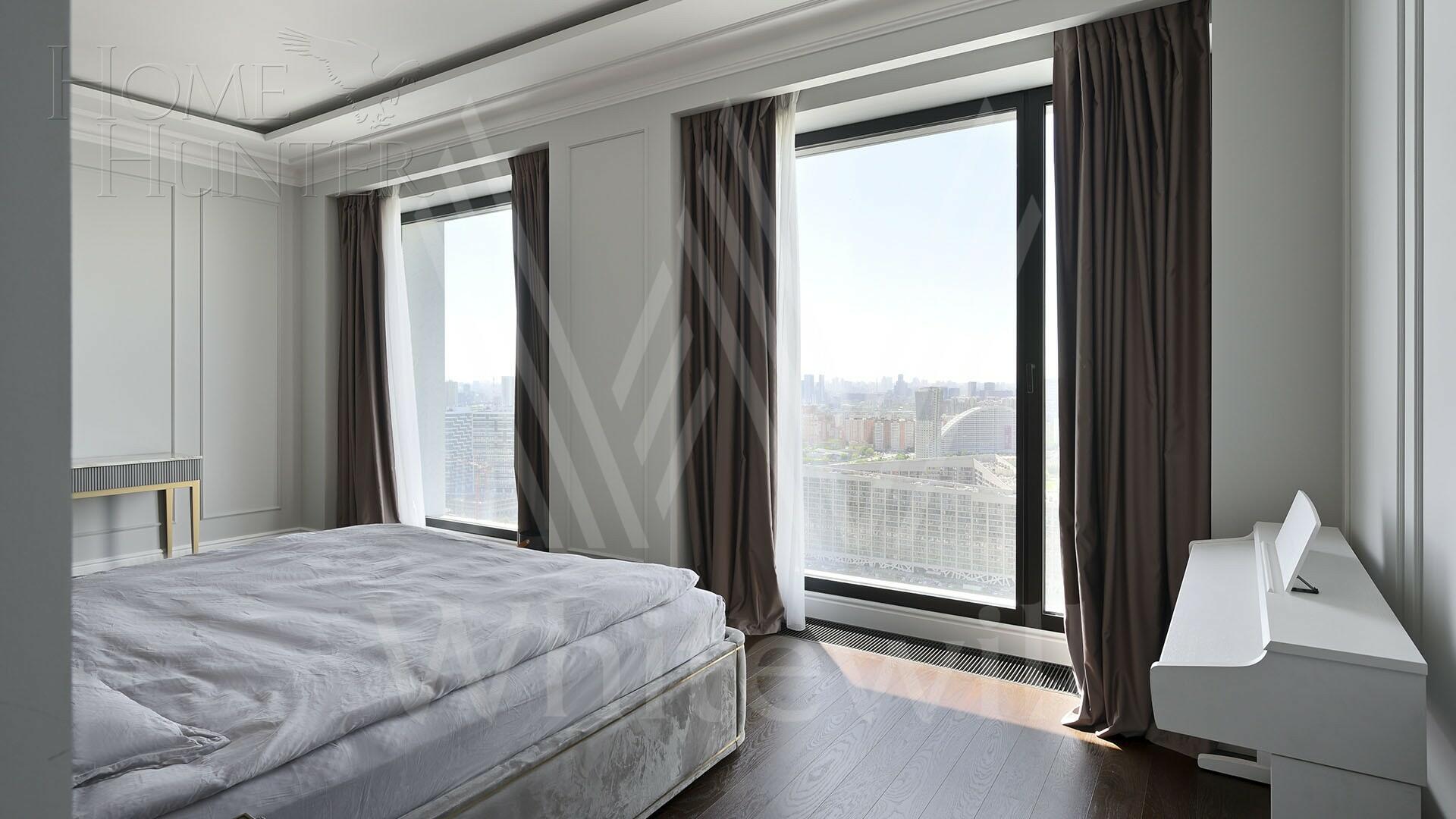 3-КОМН. КВАРТИРА С ОТДЕЛКОЙ 113 М² НА 32 ЭТАЖЕ