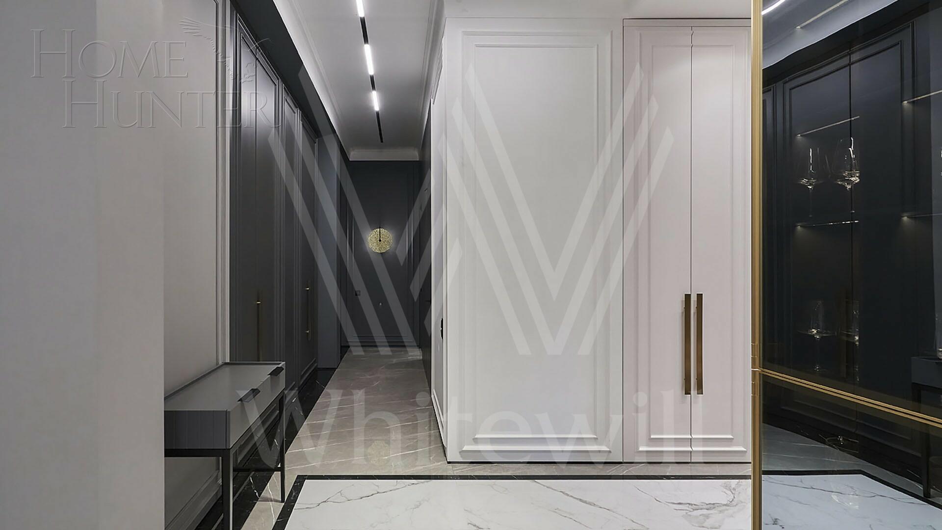 3-КОМН. АПАРТАМЕНТЫ С ОТДЕЛКОЙ 125.5 М² НА 3 ЭТАЖЕ